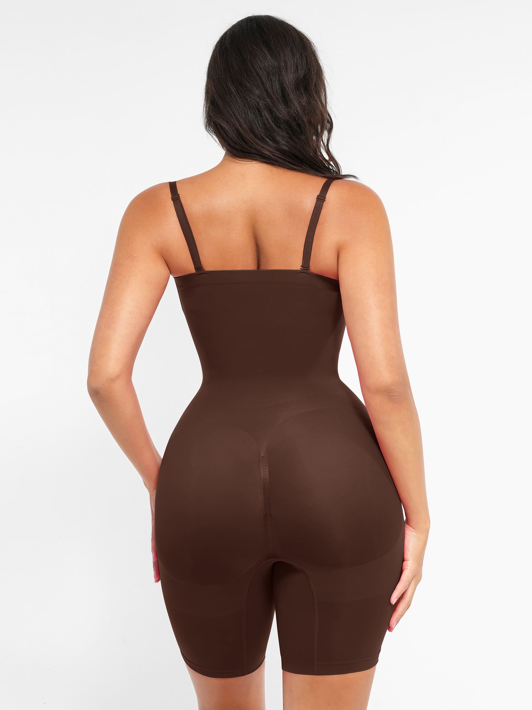 Shapevive Strapless Seamless Bodysuit with Removable Straps