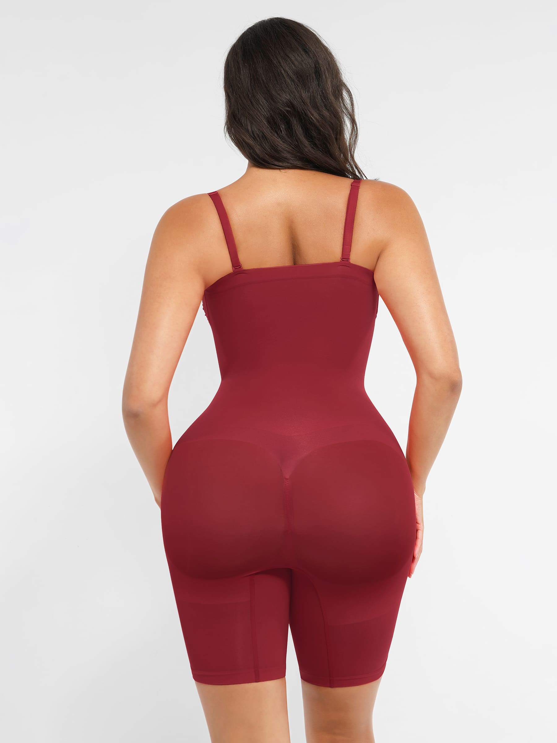 Shapevive Strapless Seamless Bodysuit with Removable Straps