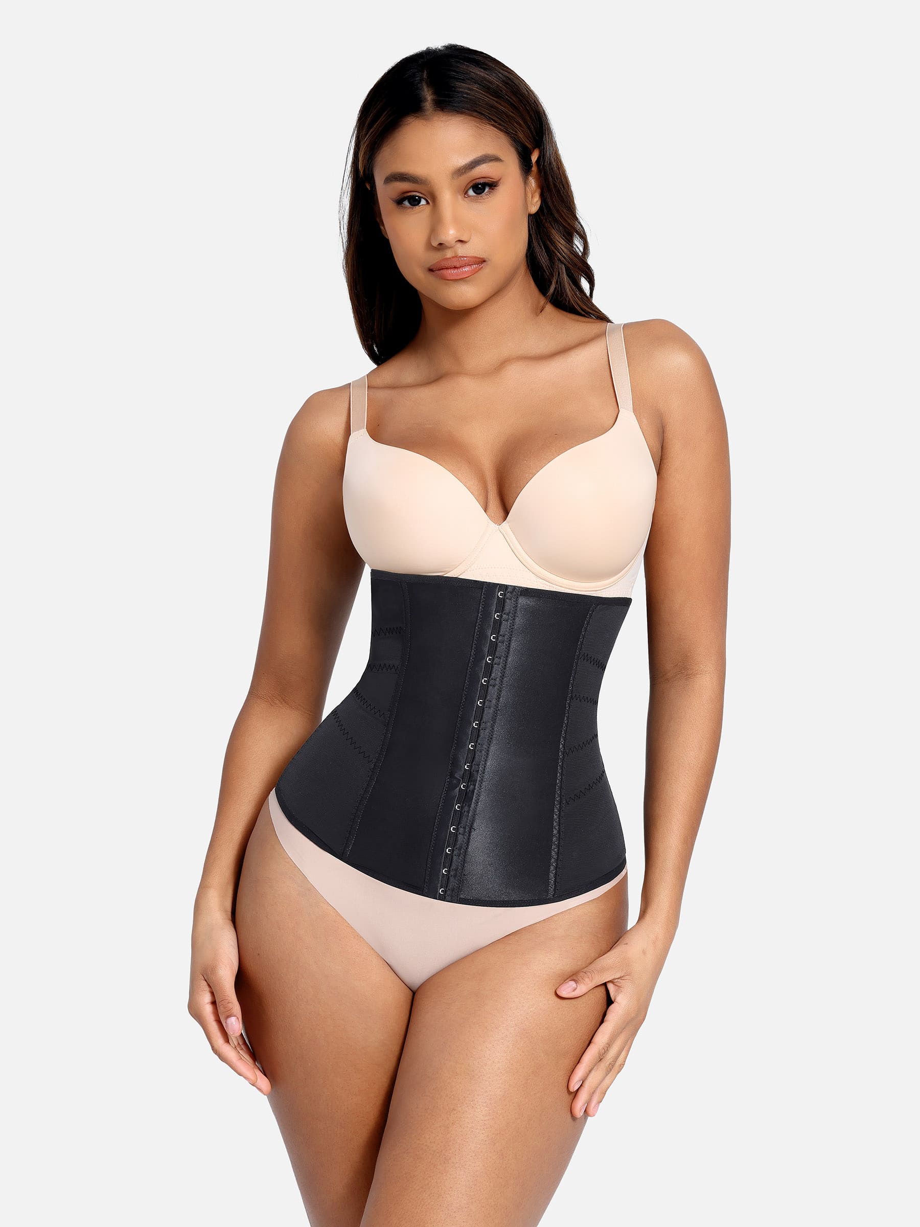 Shapevive Waist Trainer for Women – Mesh Corset Body Shaper with Steel Bones