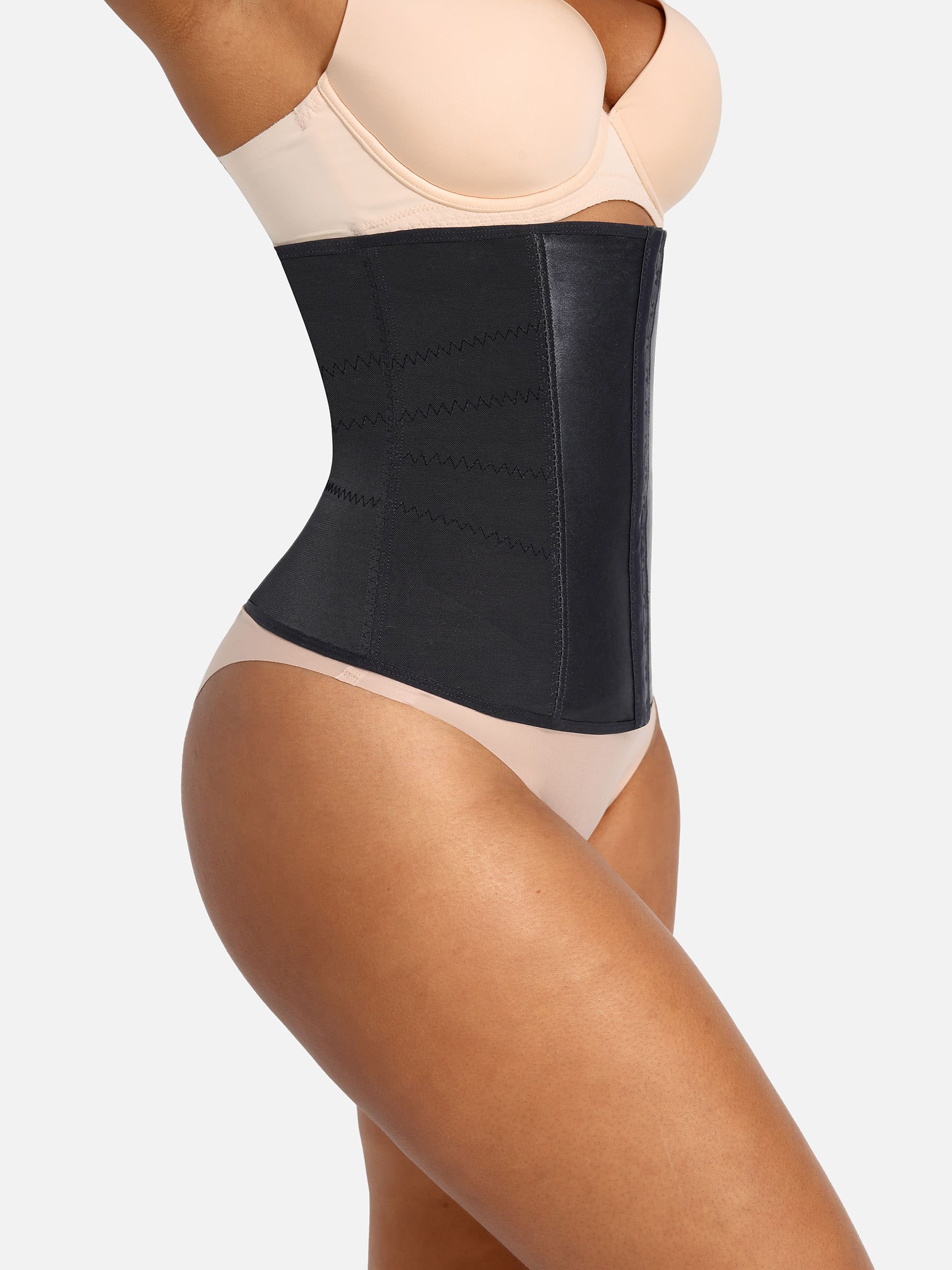 Shapevive Waist Trainer for Women – Mesh Corset Body Shaper with Steel Bones