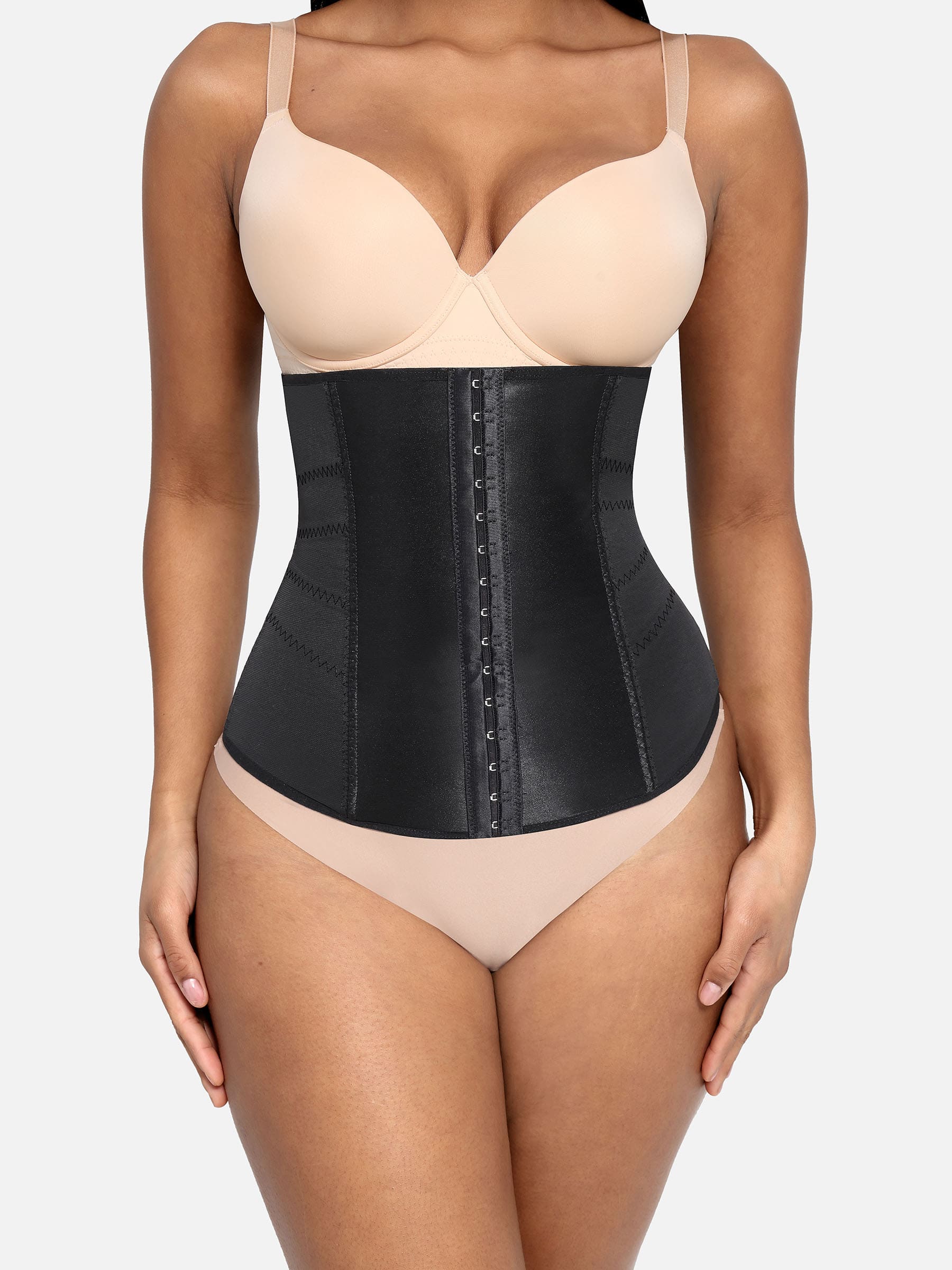 Shapevive Waist Trainer for Women – Mesh Corset Body Shaper with Steel Bones
