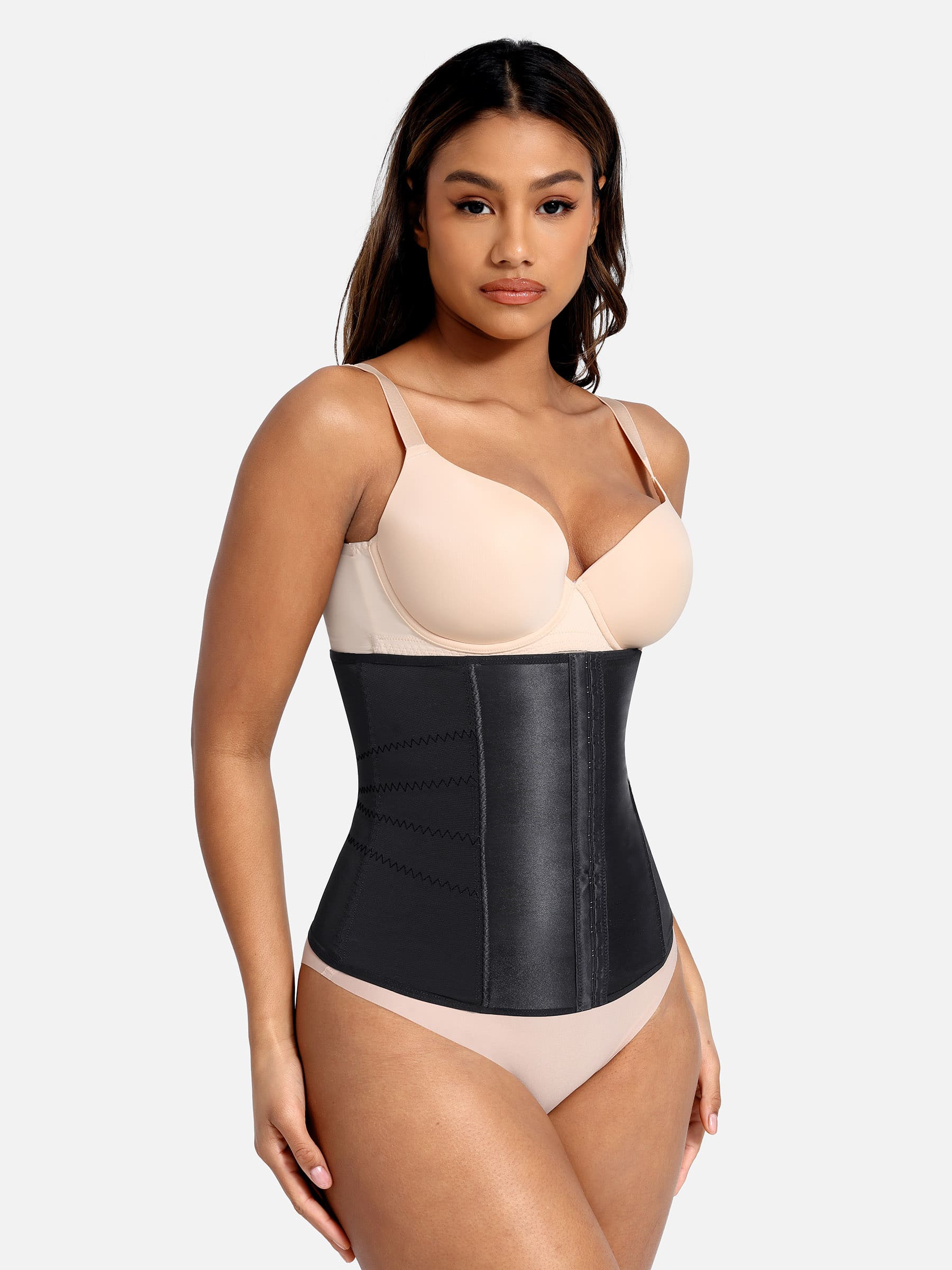 Shapevive Waist Trainer for Women – Mesh Corset Body Shaper with Steel Bones