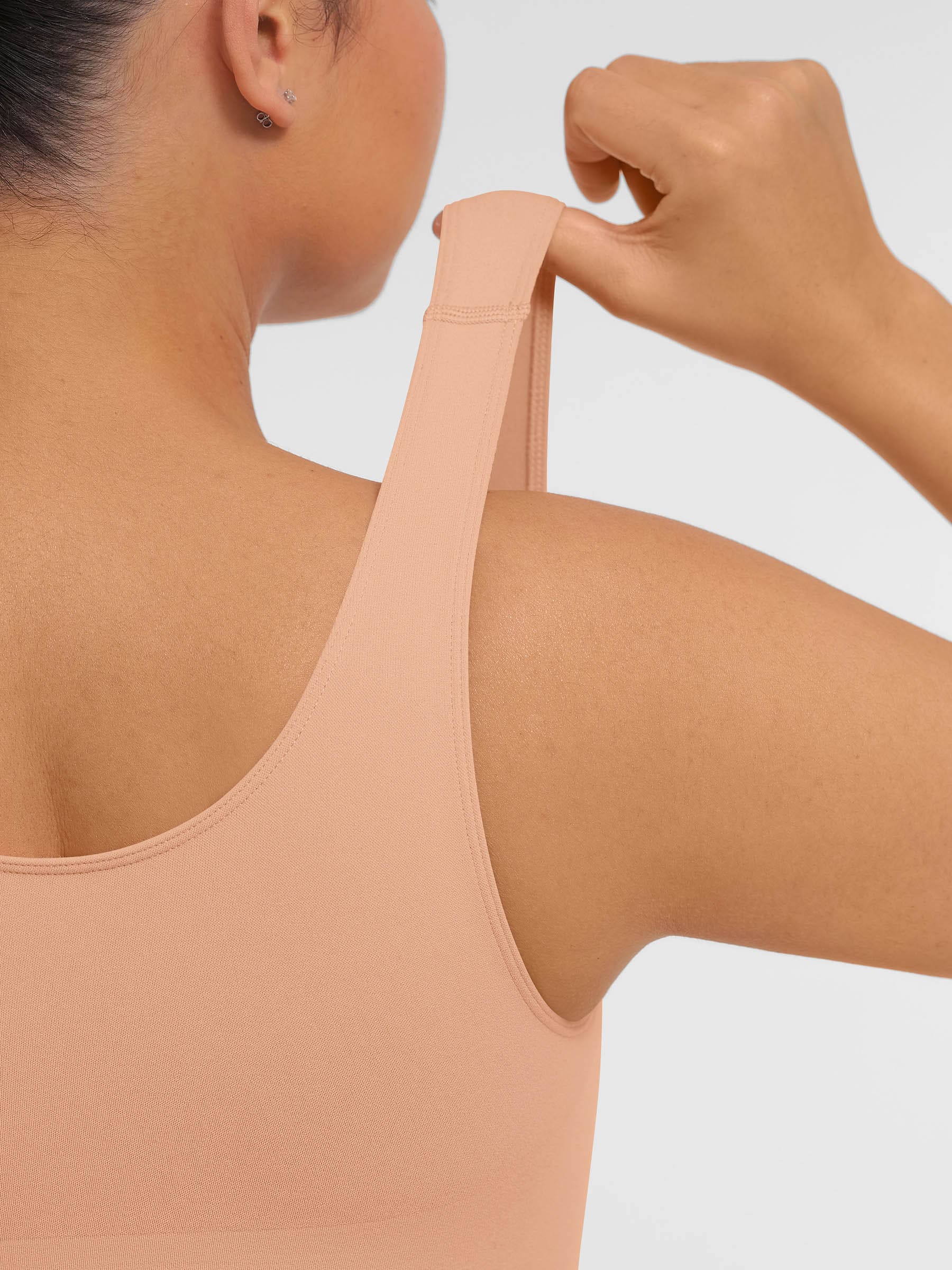 Shapevive Tummy Control Seamless Wide Strap Bodysuit