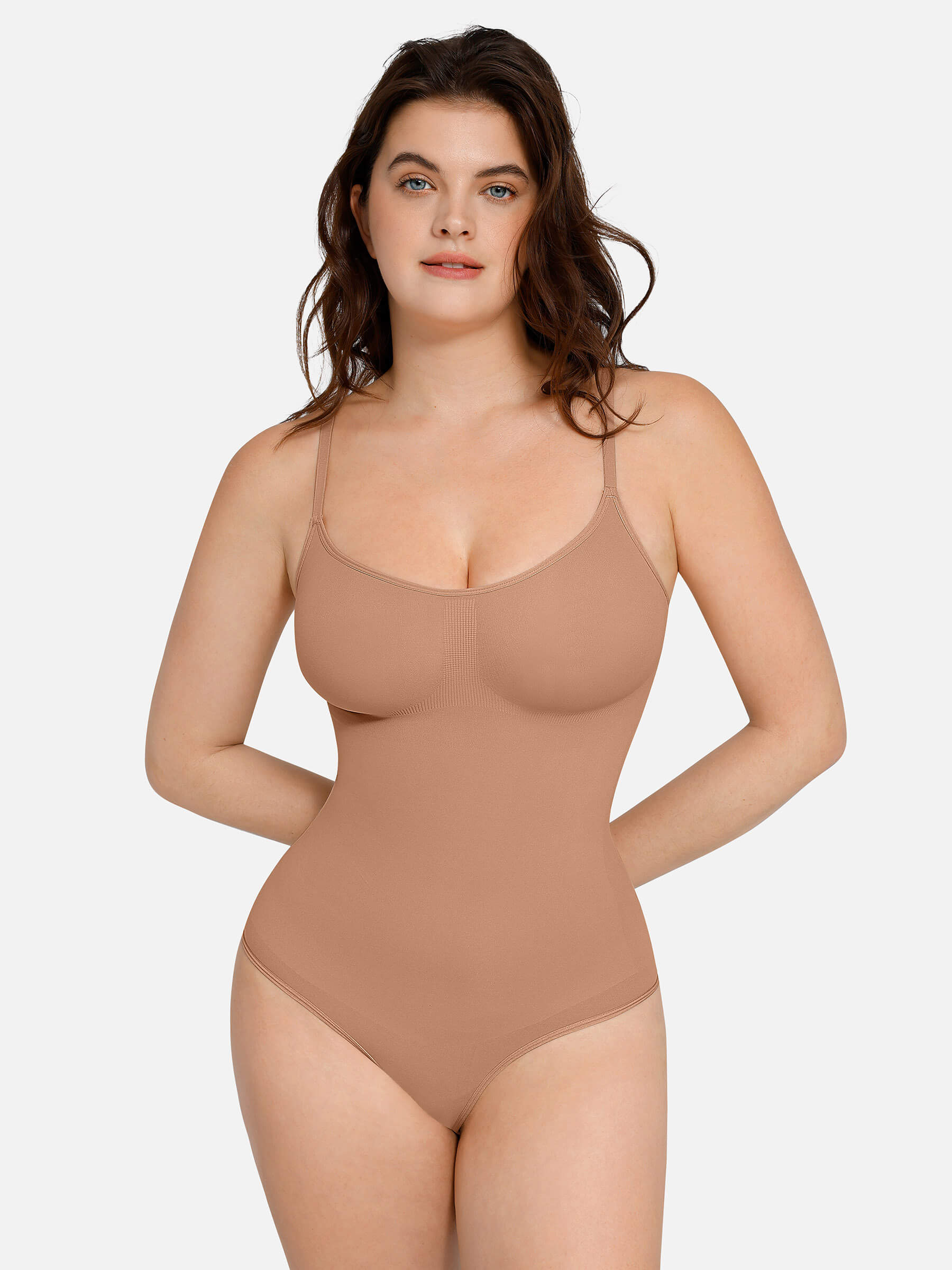Shapevive Everyday Wear Seamless Thong Bodysuit