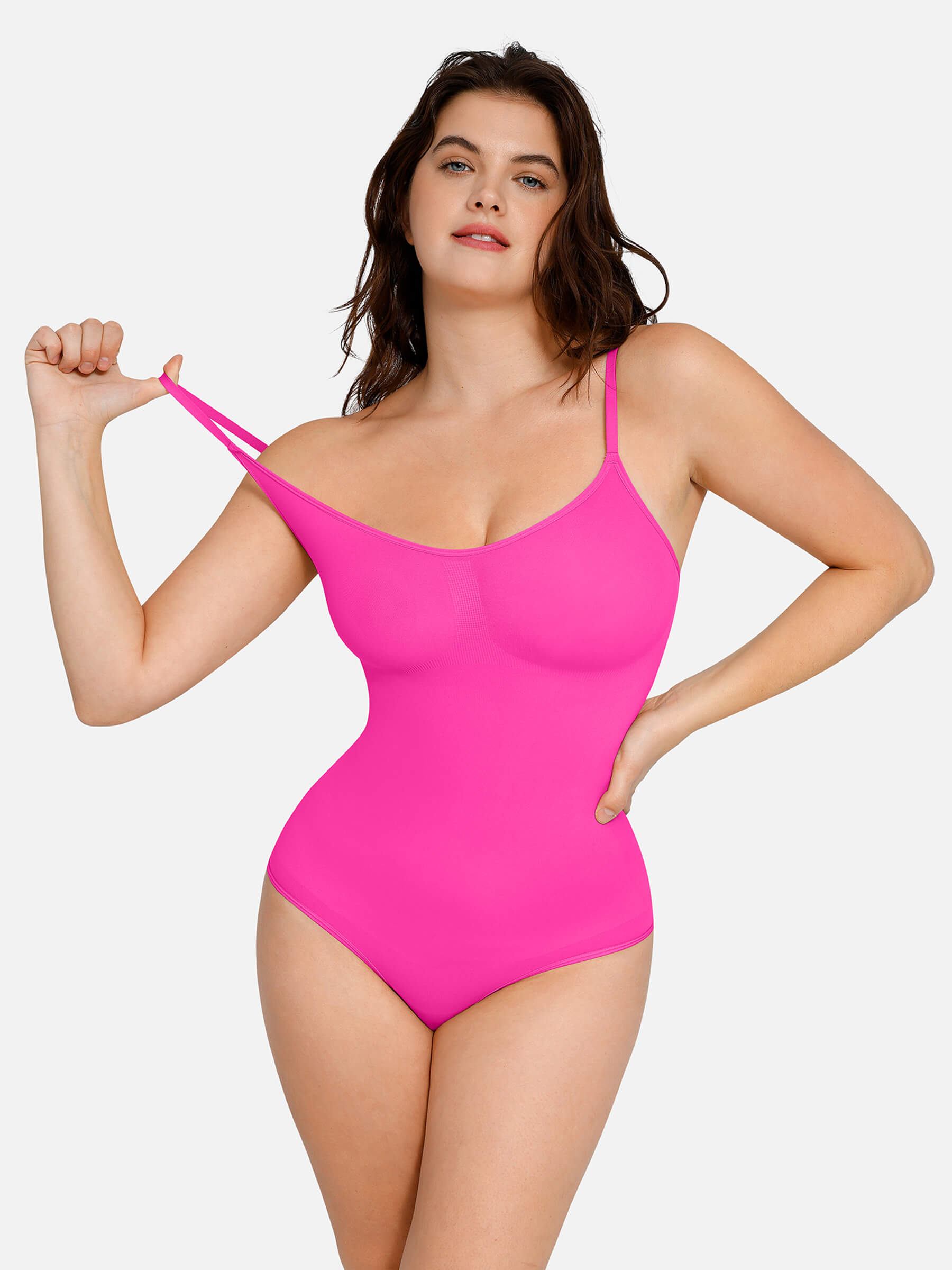 Shapevive Everyday Wear Seamless Thong Bodysuit