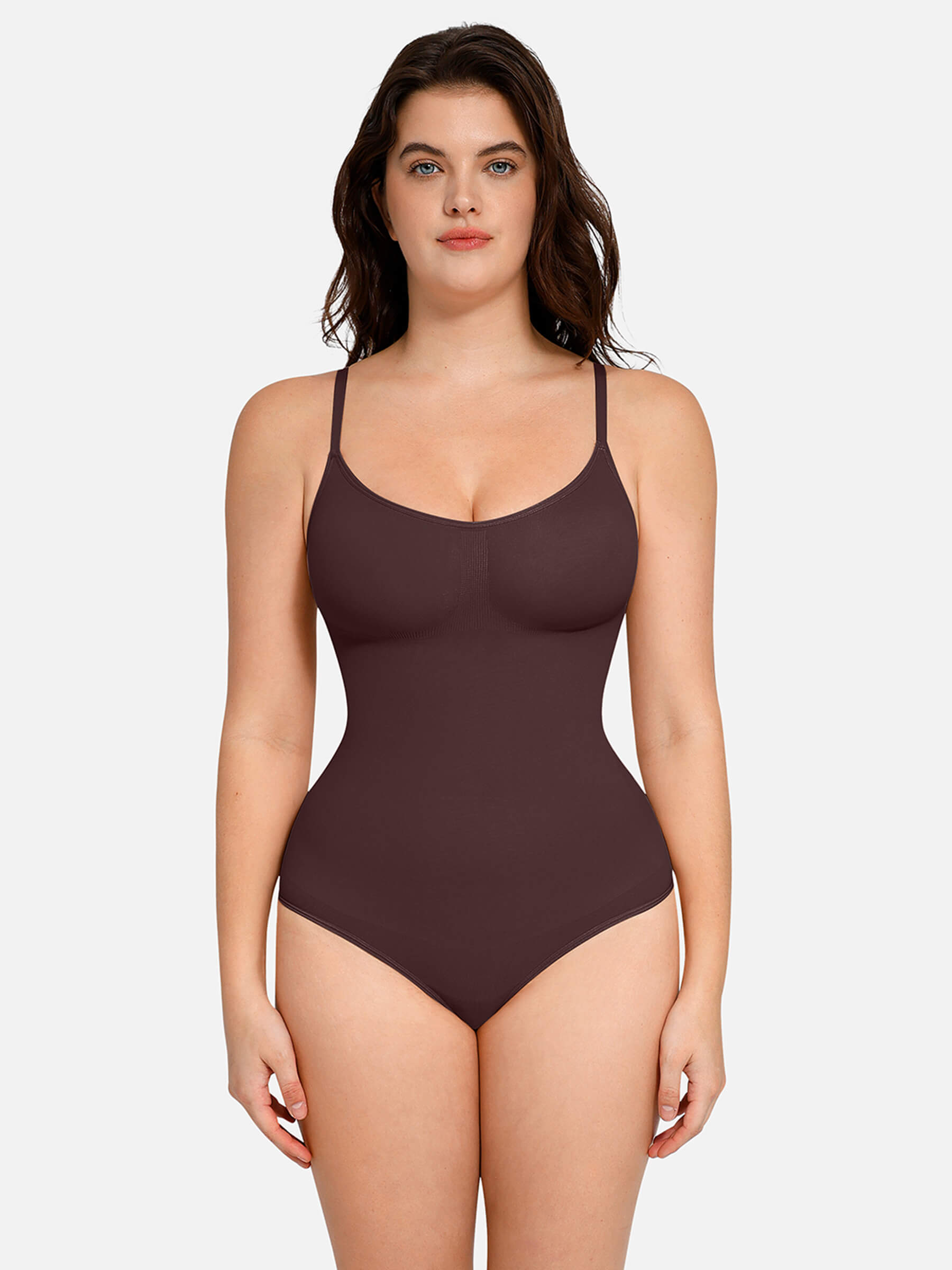 Shapevive Everyday Wear Seamless Thong Bodysuit