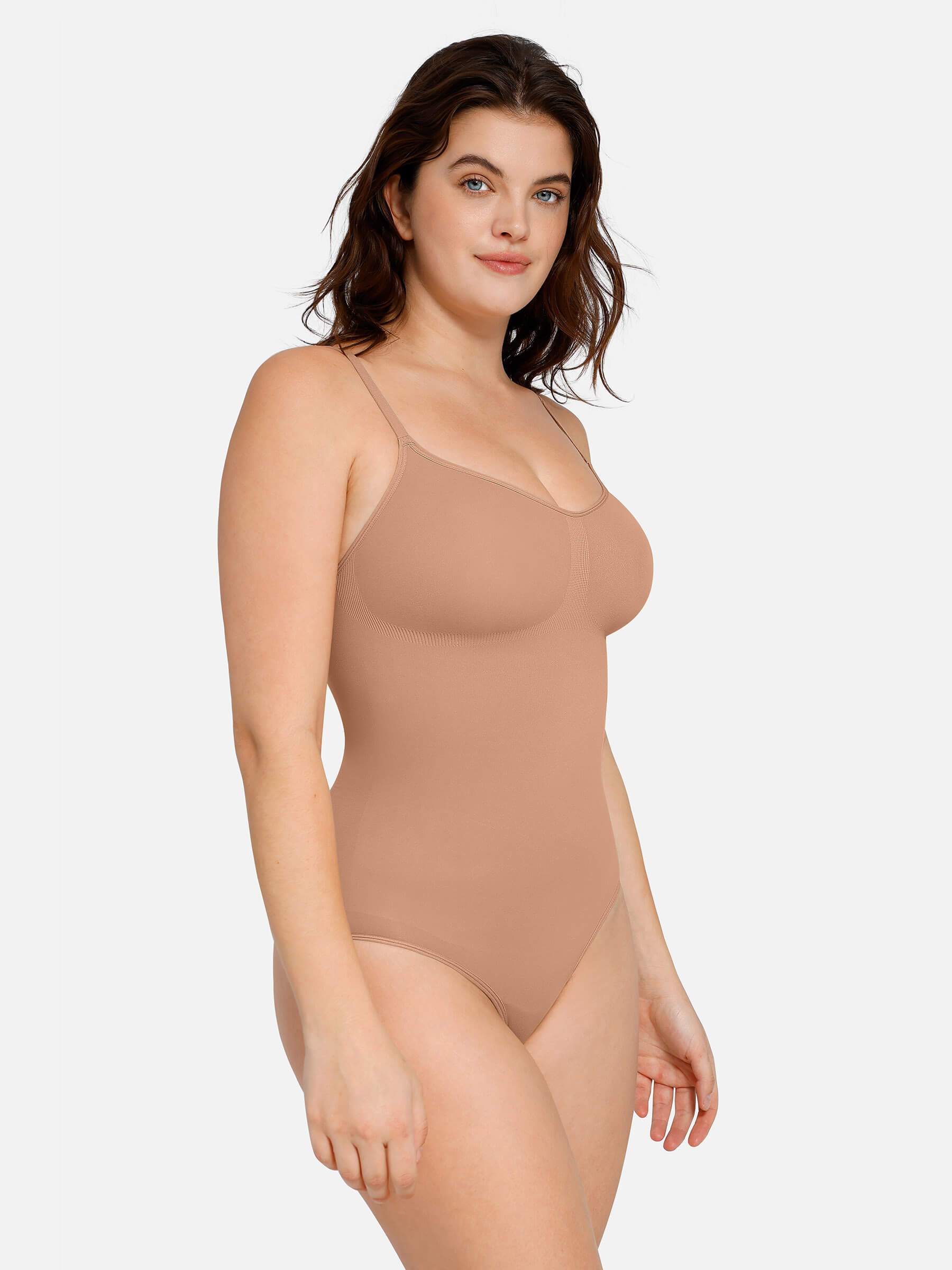 Shapevive Everyday Wear Seamless Thong Bodysuit