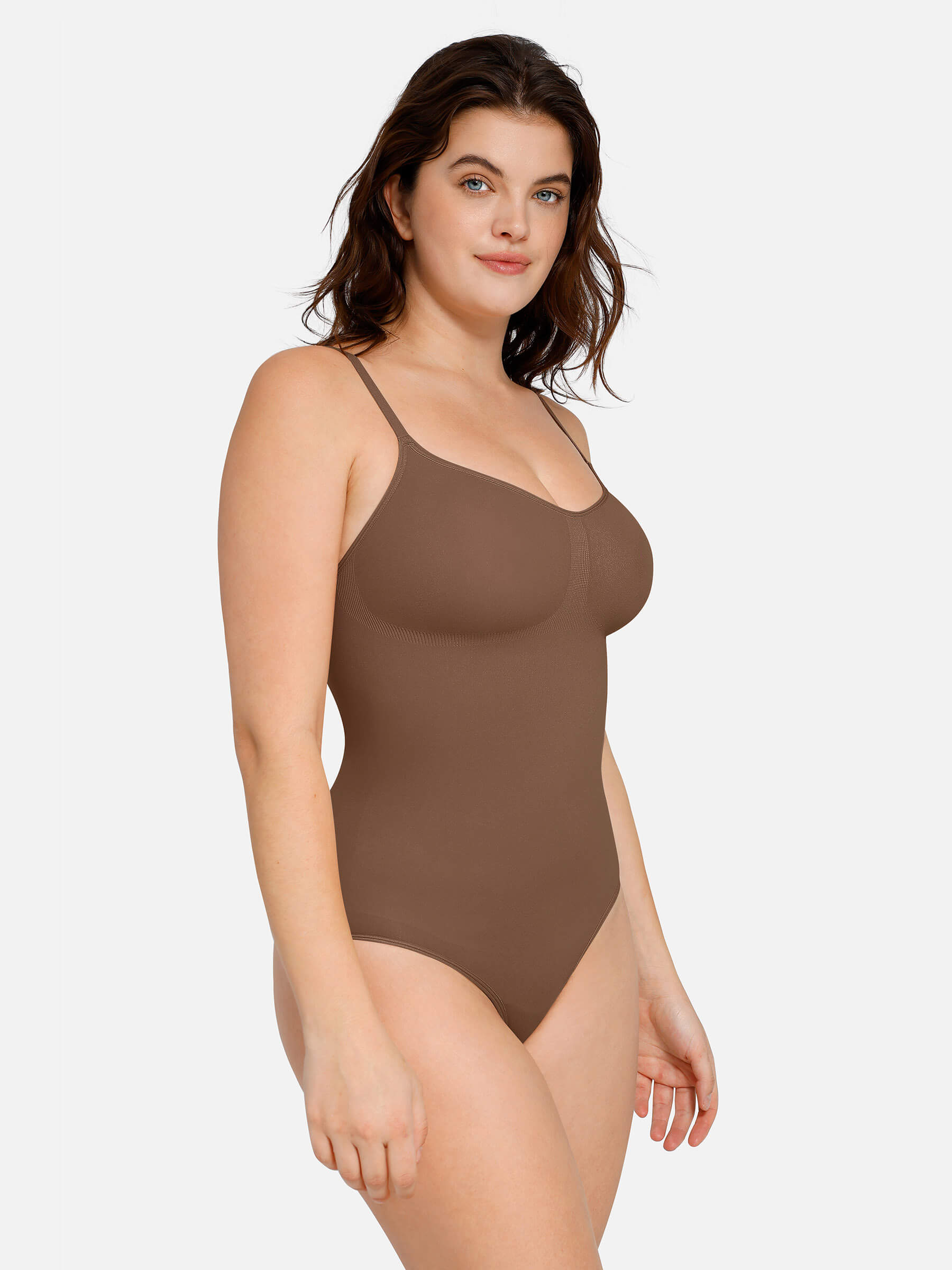 Shapevive Everyday Wear Seamless Thong Bodysuit
