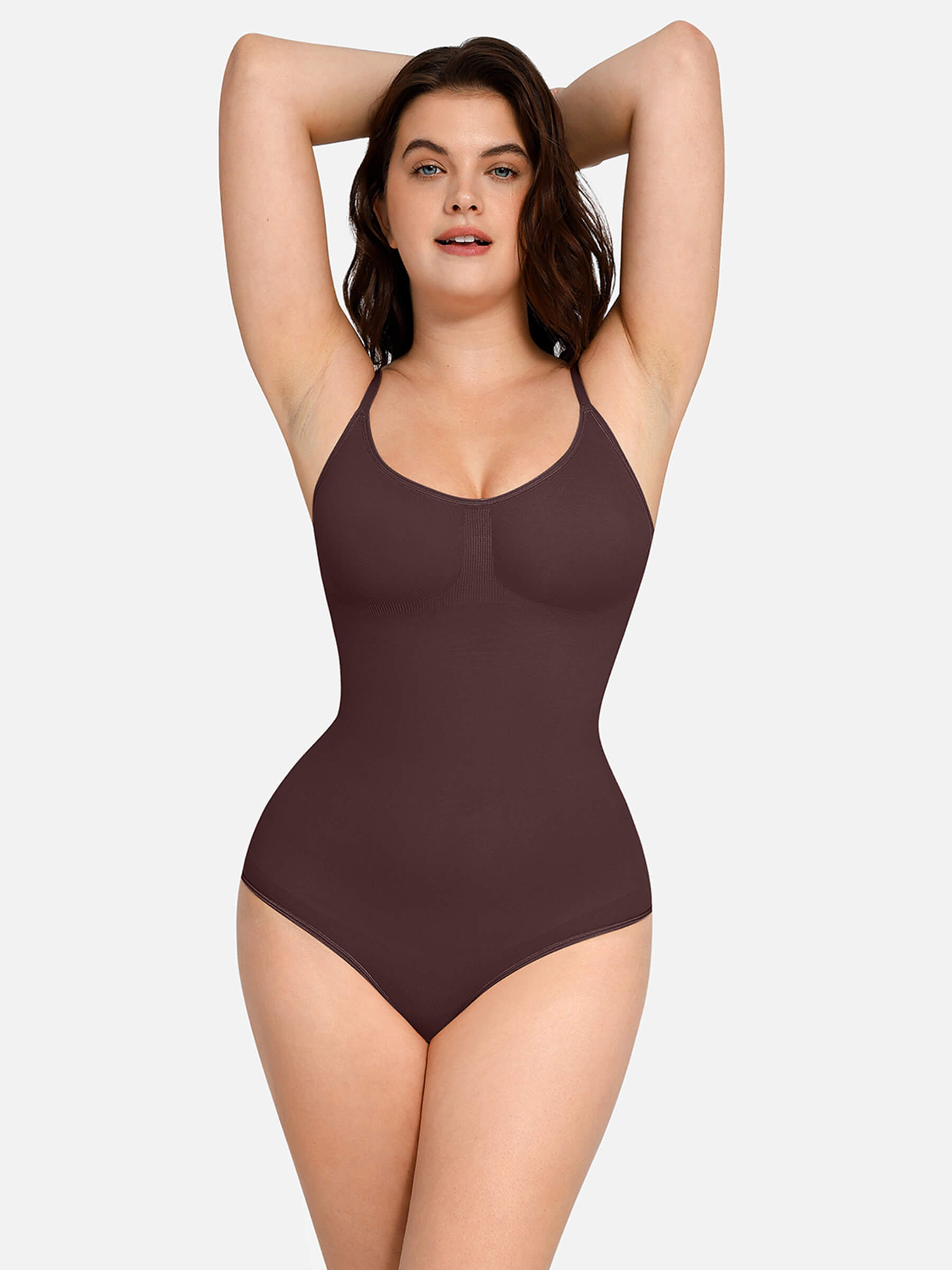 Shapevive Everyday Wear Seamless Thong Bodysuit