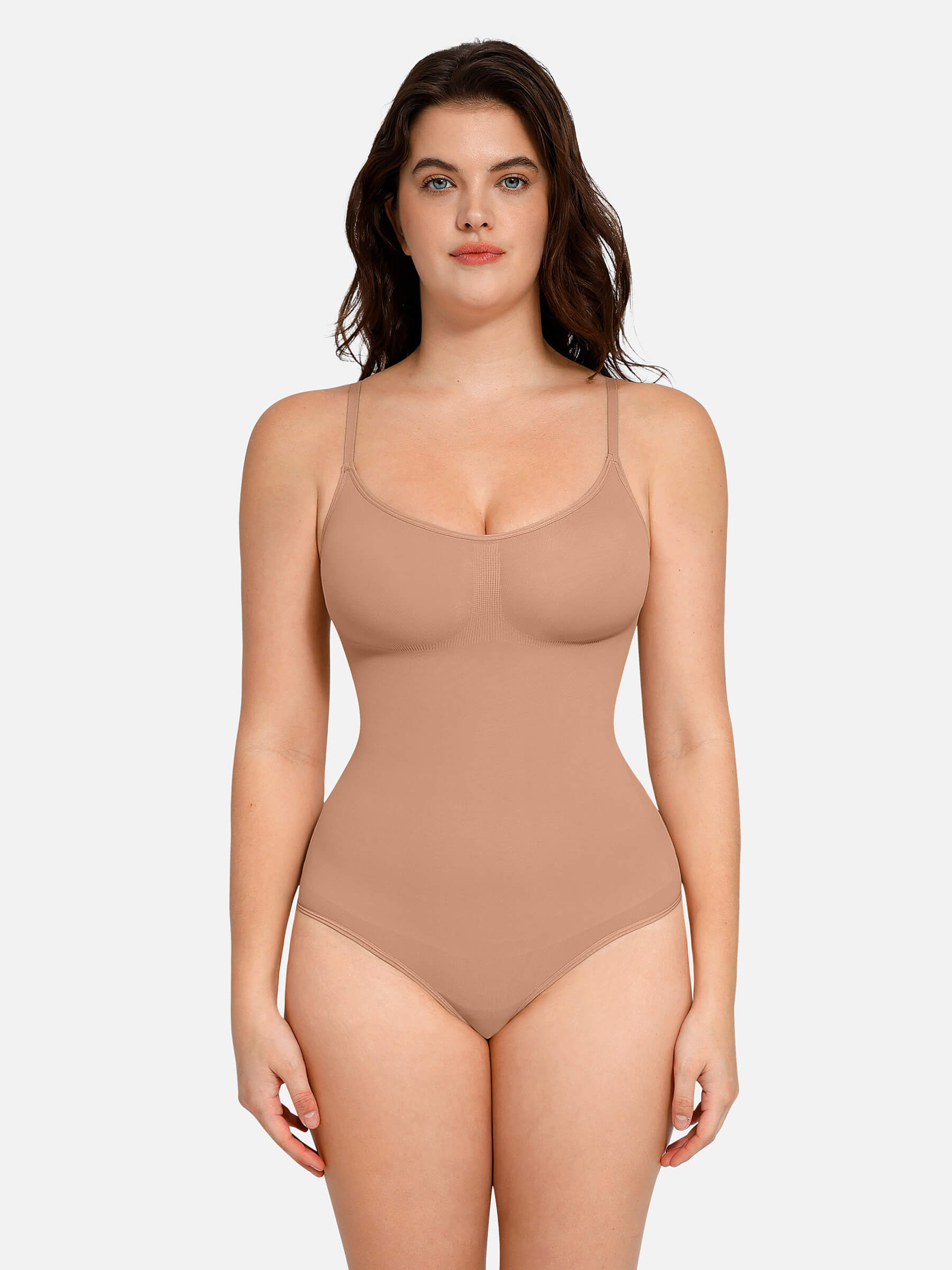 Shapevive Everyday Wear Seamless Thong Bodysuit