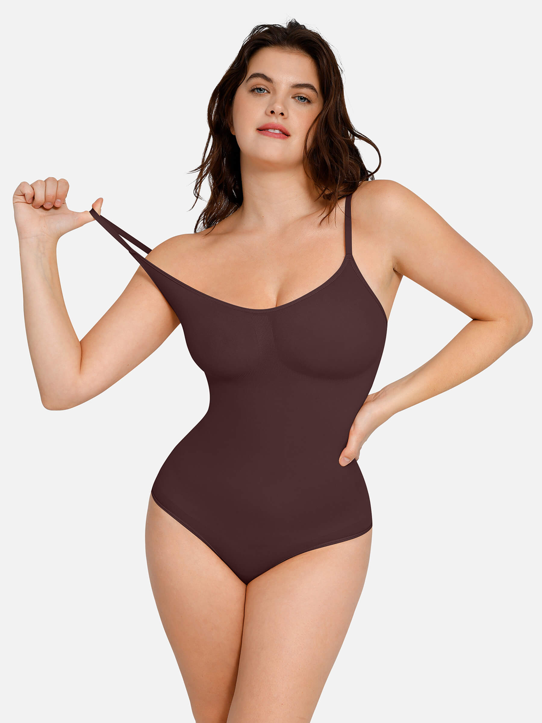 Shapevive Everyday Wear Seamless Thong Bodysuit