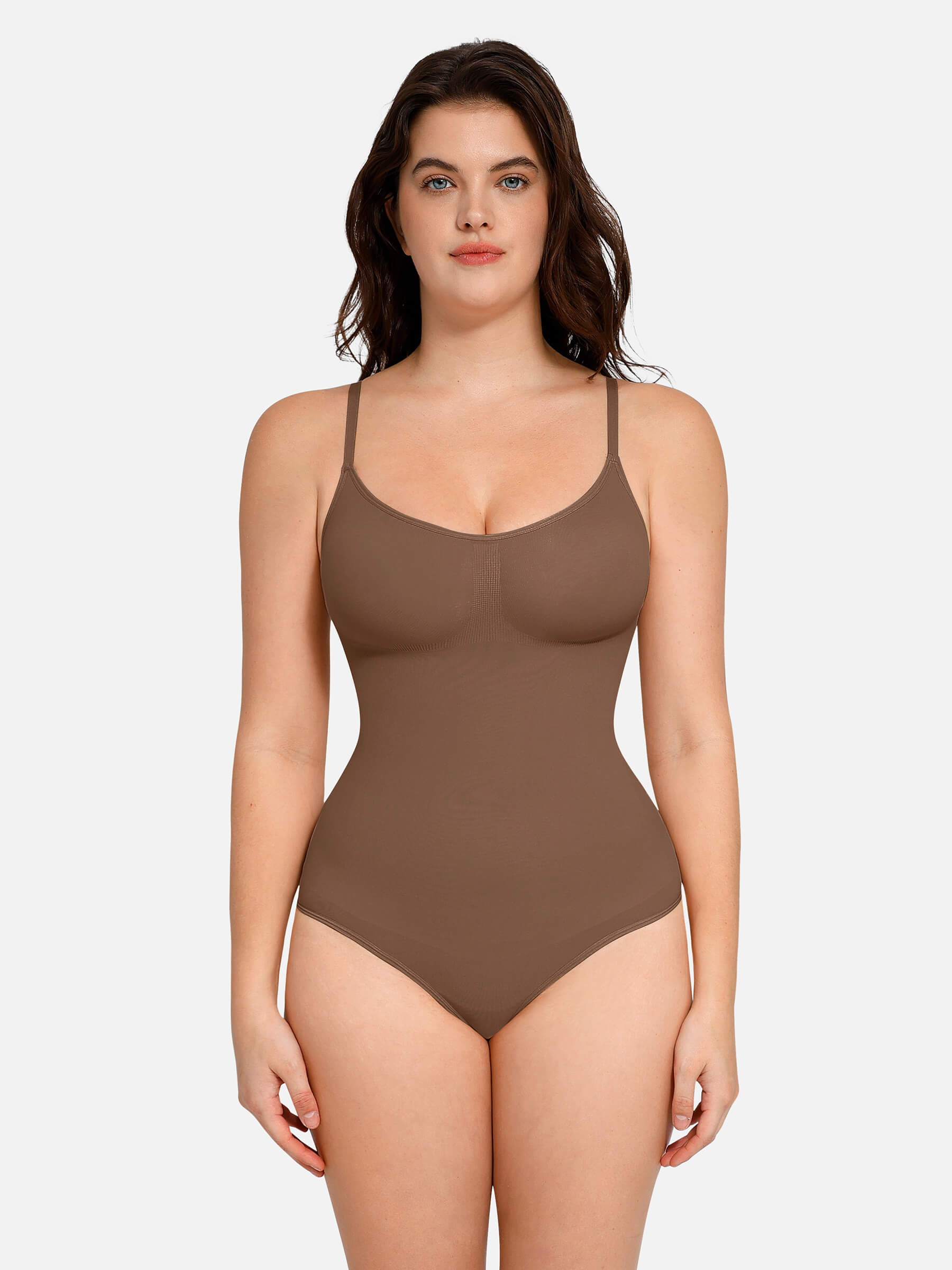 Shapevive Everyday Wear Seamless Thong Bodysuit