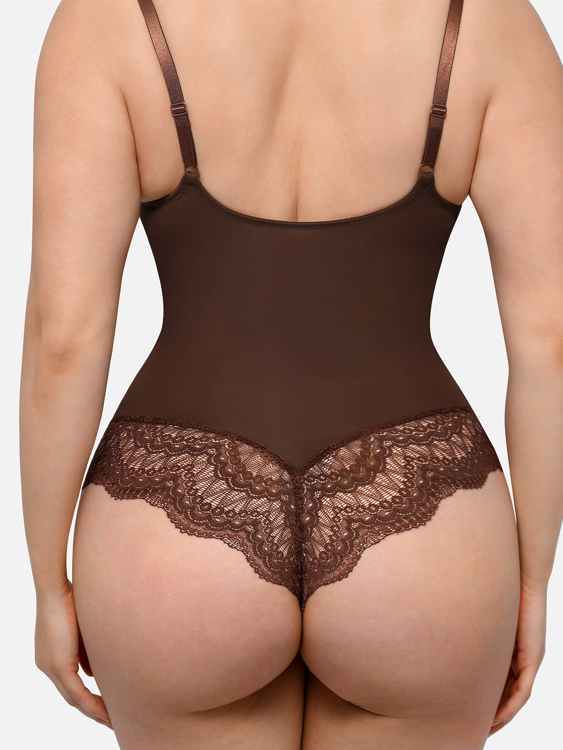 Shapevive Low-back Ultra-versatile Lace Bodysuit