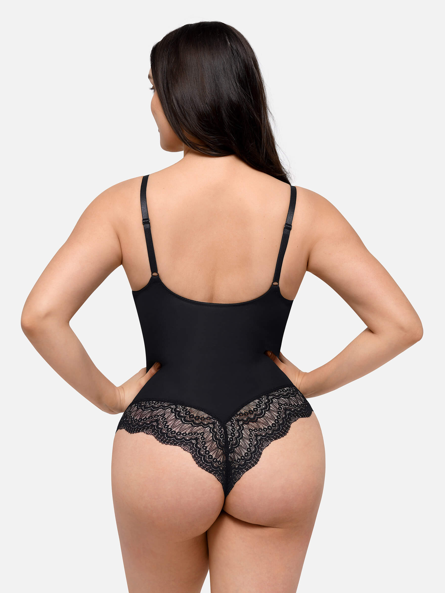 Shapevive Low-back Ultra-versatile Lace Bodysuit