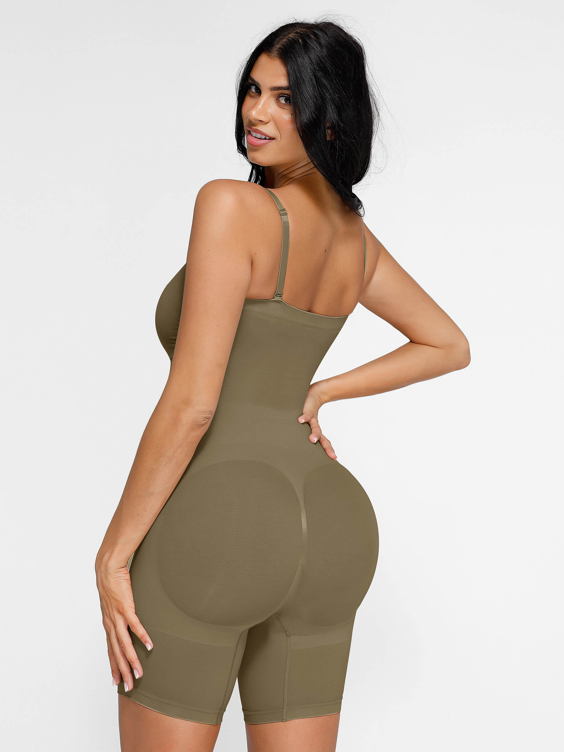 Shapevive Seamless Strapless Bodysuit with Removable Straps