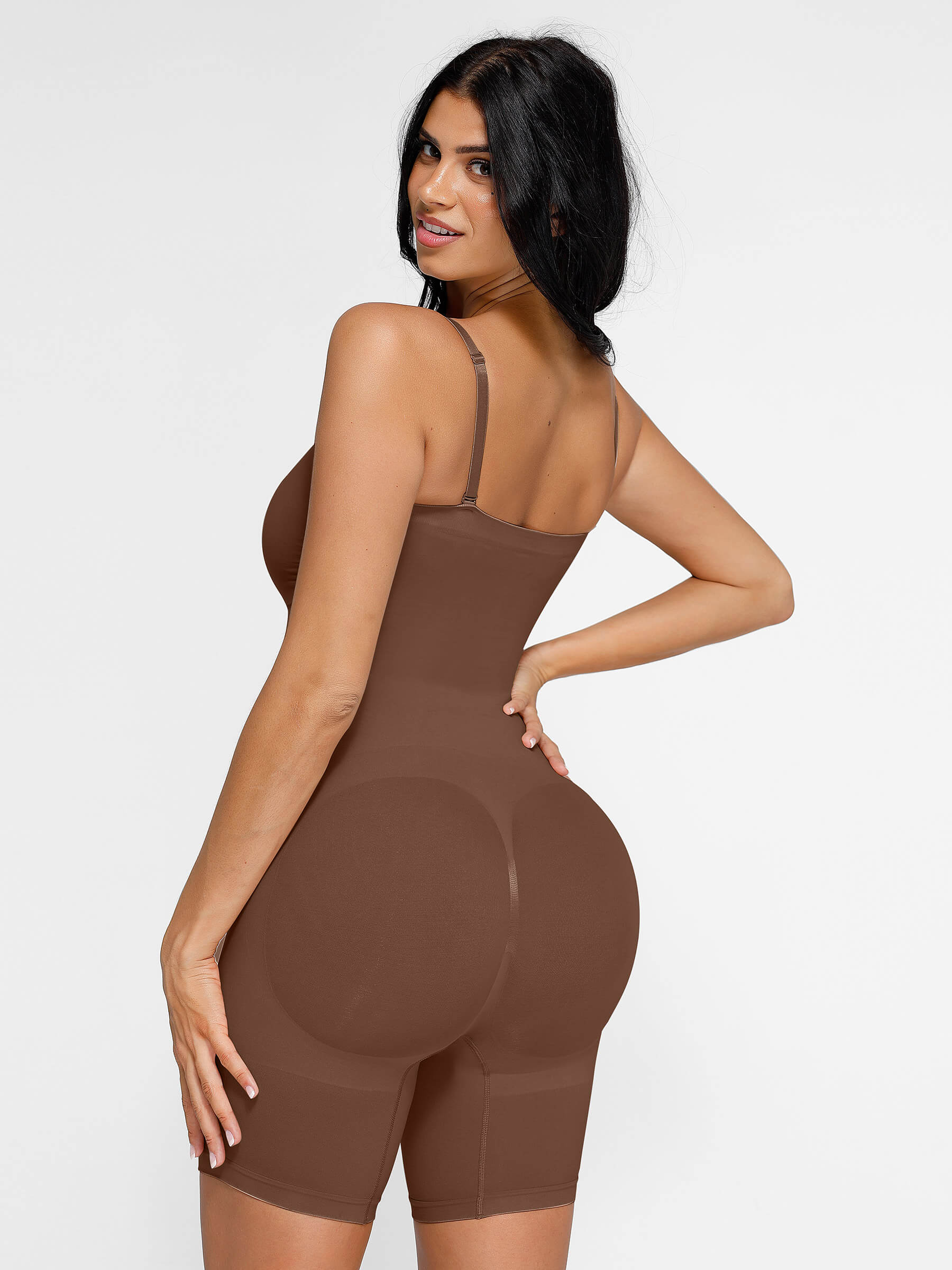 Shapevive Seamless Strapless Bodysuit with Removable Straps