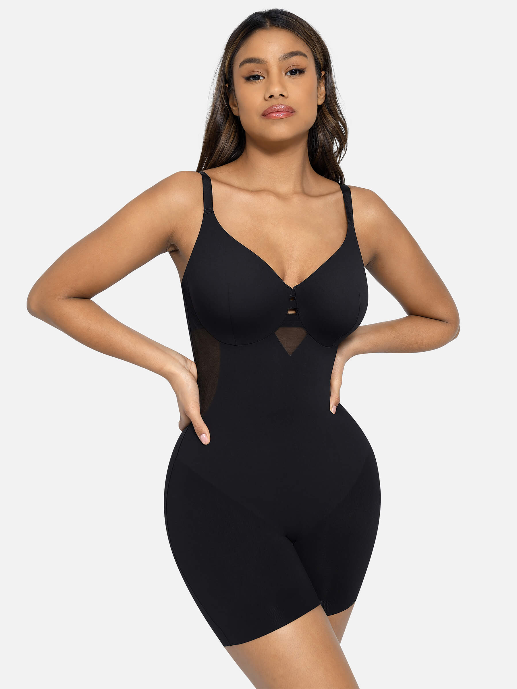 Shapevive Seamless Thigh Control Breast Lift Shapewear