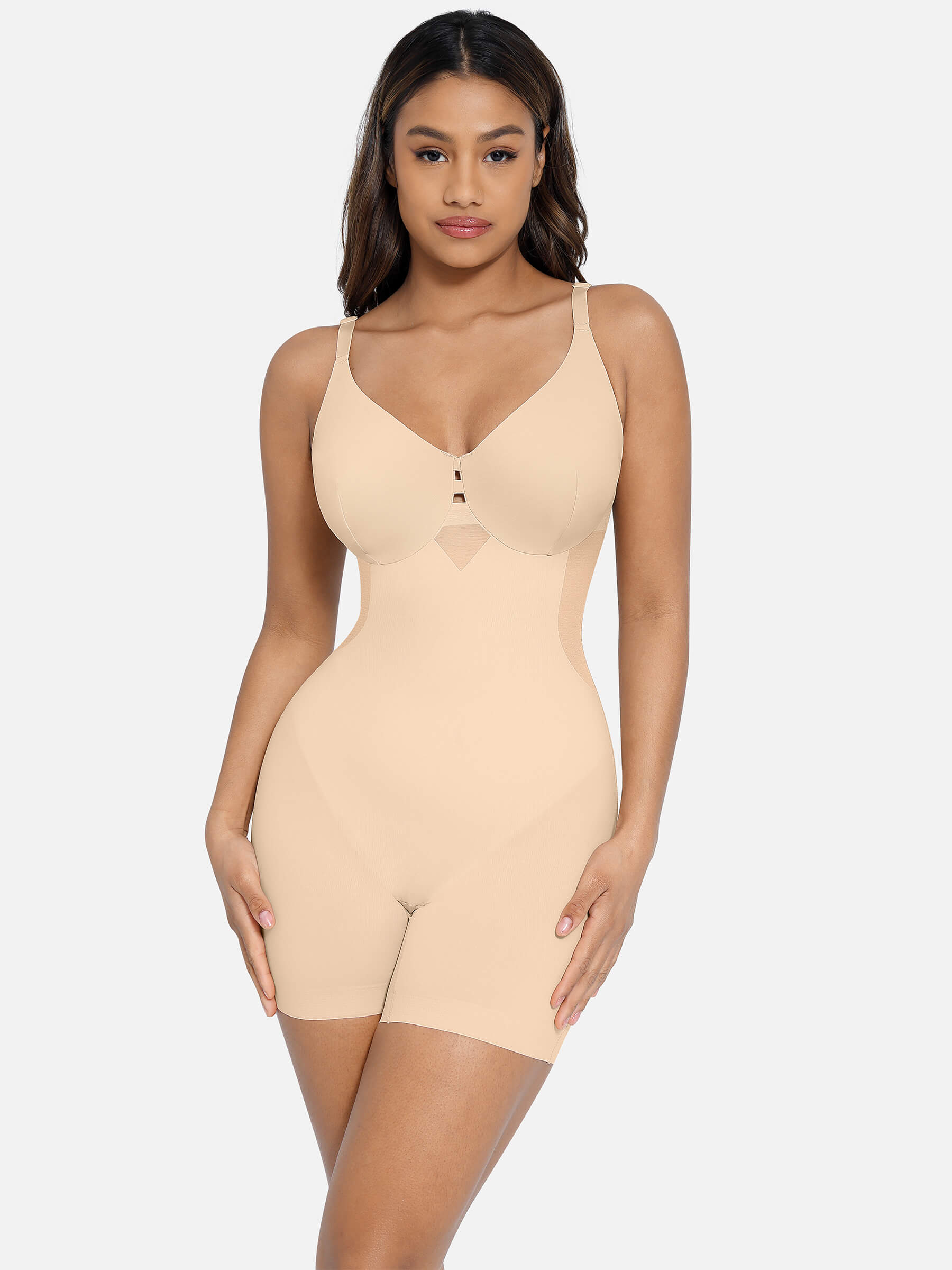 Shapevive Seamless Thigh Control Breast Lift Shapewear