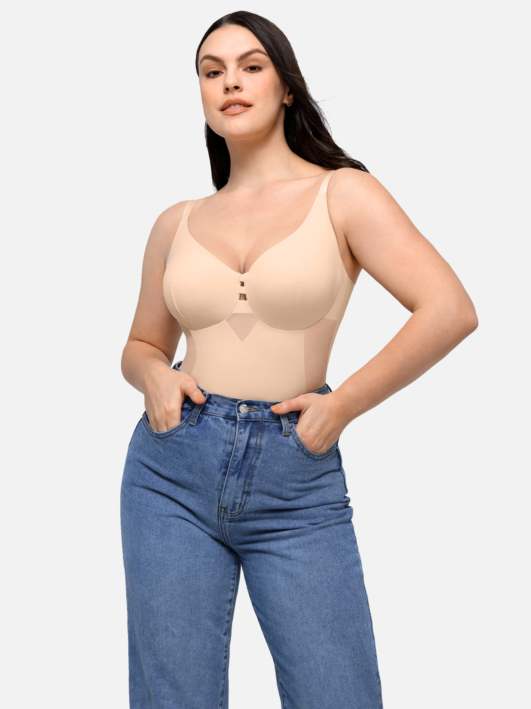 Shapevive Seamless Waist Control Breast Lift Shapewear