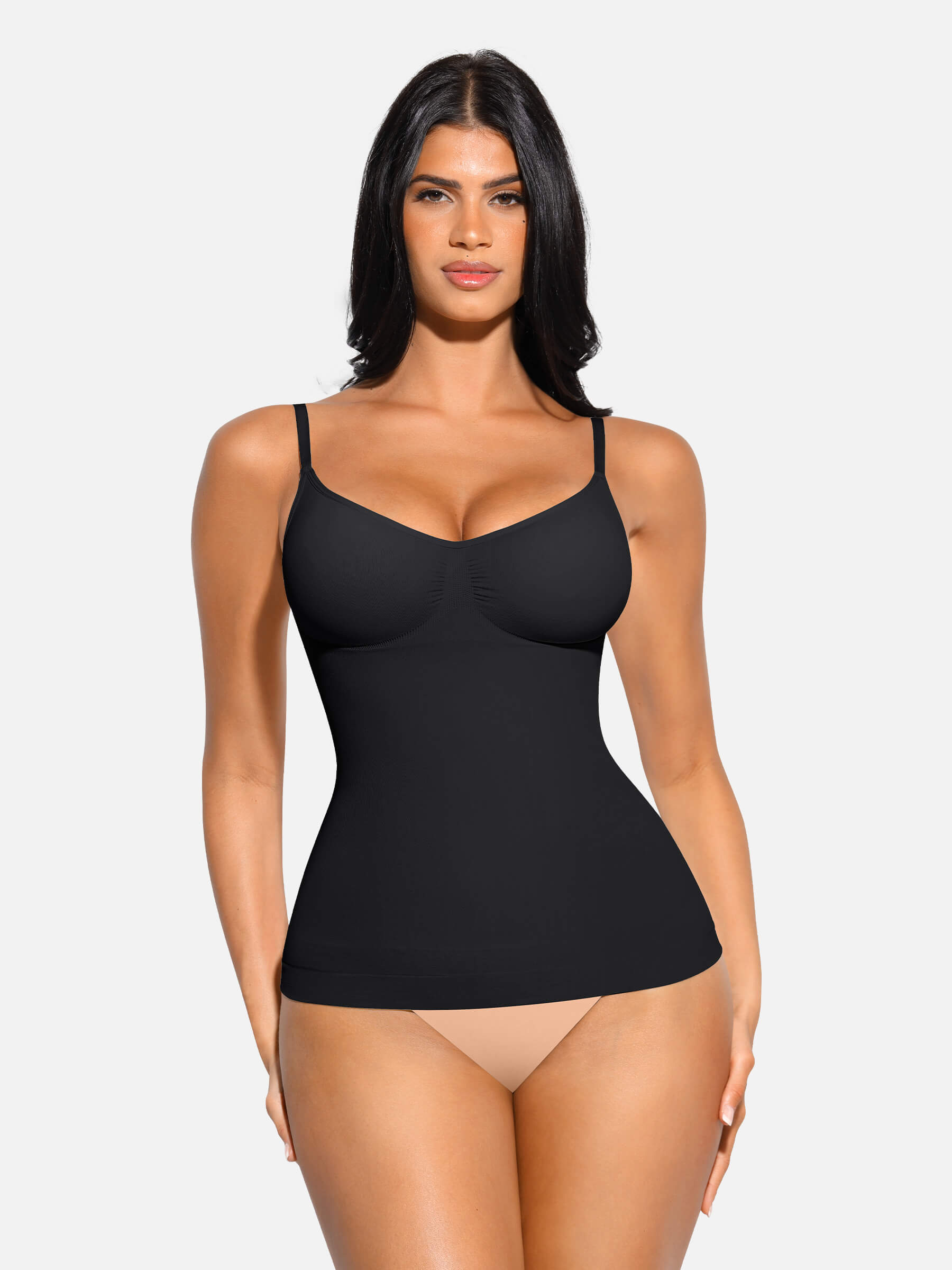Shapevive 3-Pack Bust Support and Waist Control Shape Tank Top Bundle