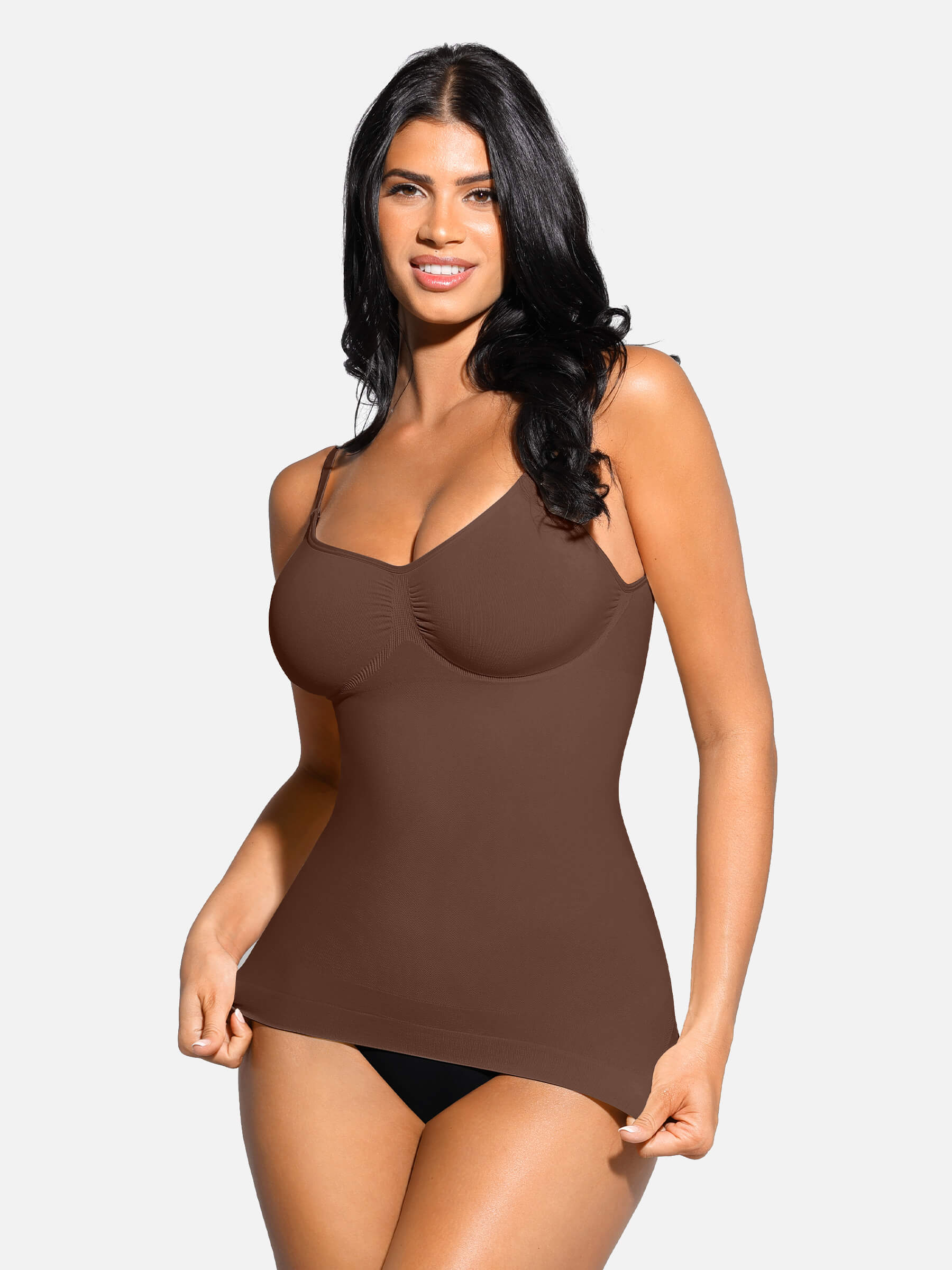 Shapevive 3-Pack Bust Support and Waist Control Shape Tank Top Bundle