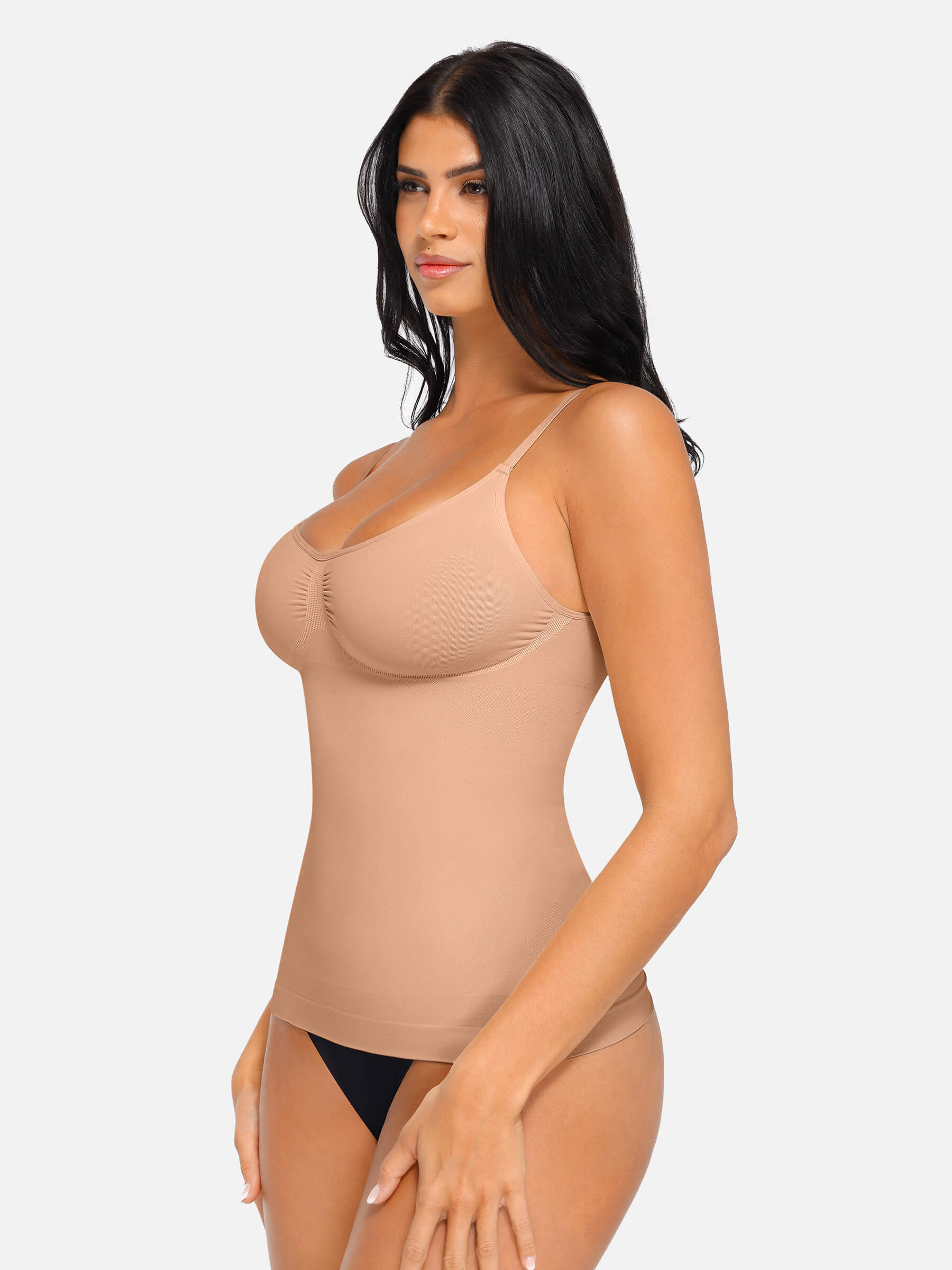 Shapevive 3-Pack Bust Support and Waist Control Shape Tank Top Bundle