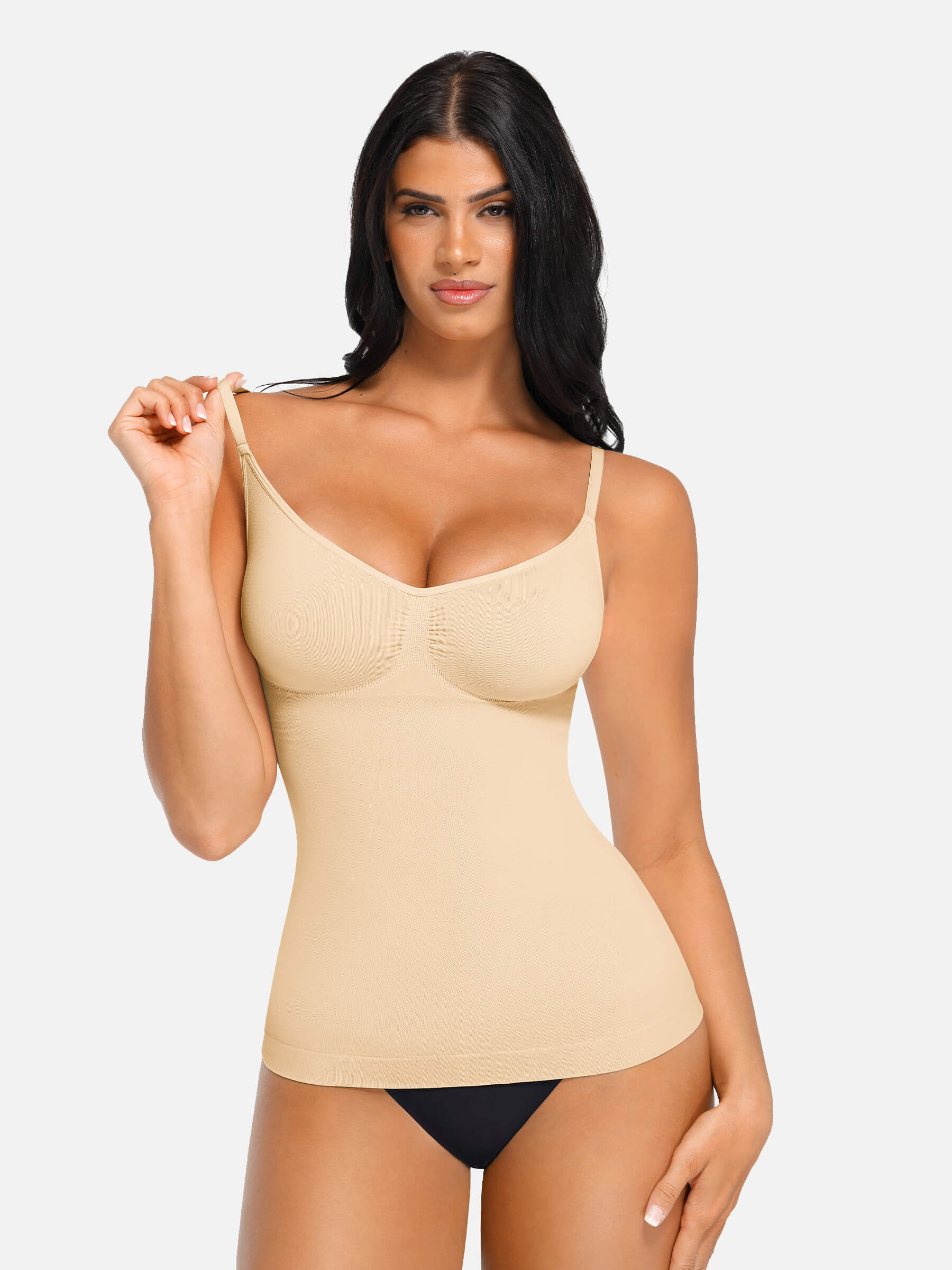 Shapevive 3-Pack Bust Support and Waist Control Shape Tank Top Bundle