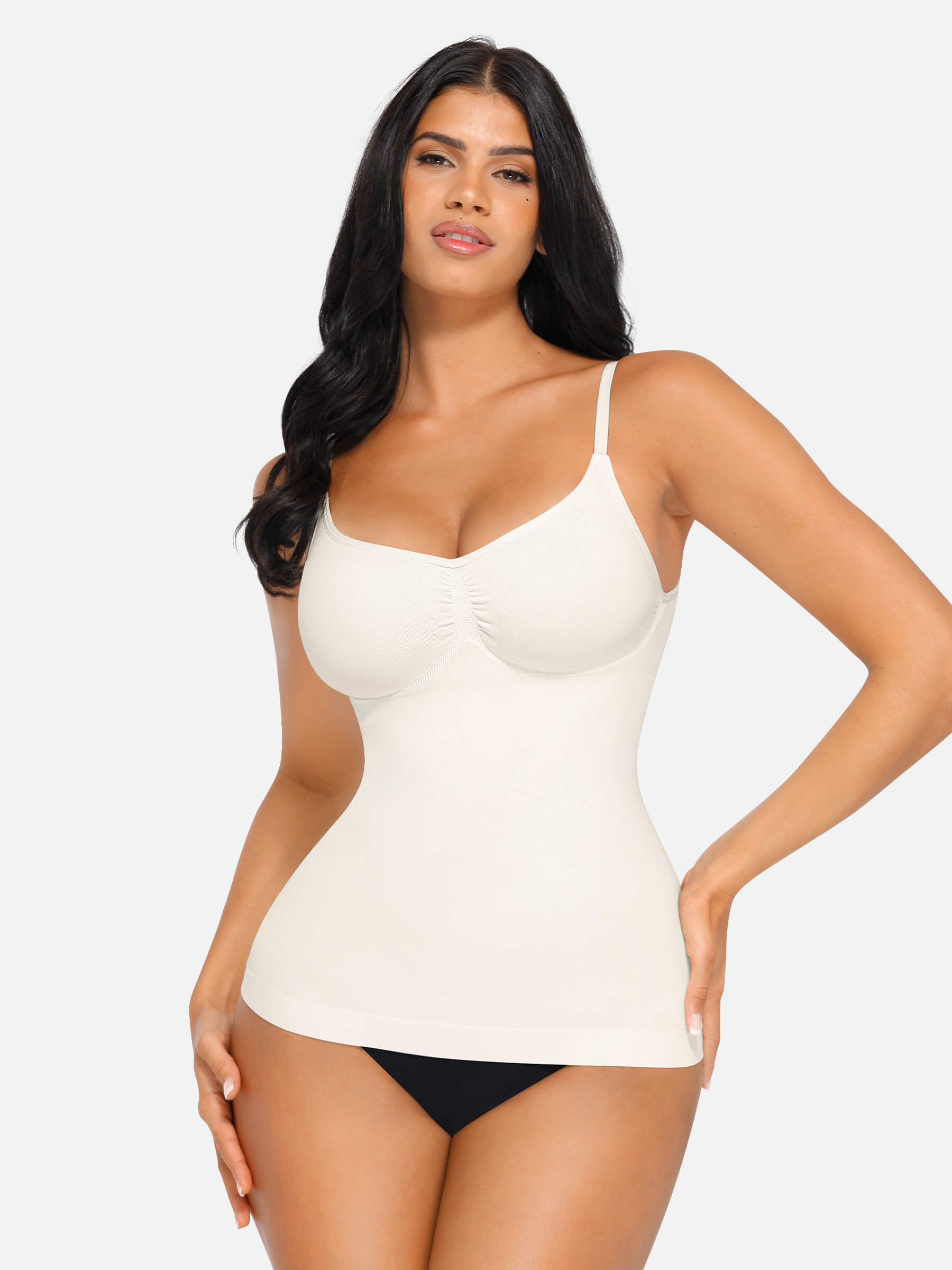 Shapevive 3-Pack Bust Support and Waist Control Shape Tank Top Bundle
