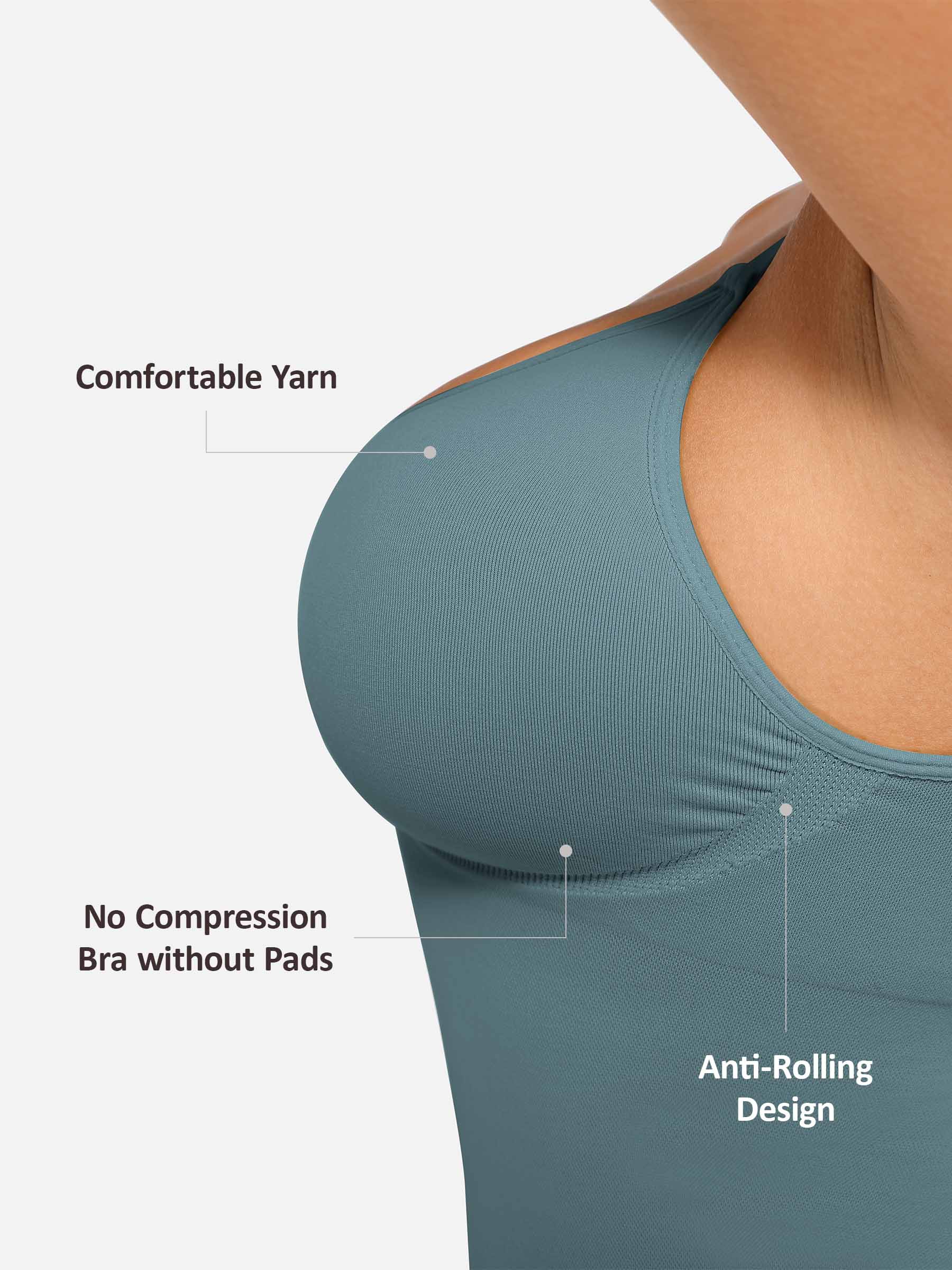 Shapevive Bust Support Waist and Abdomen Control Shape Tank Top Vest