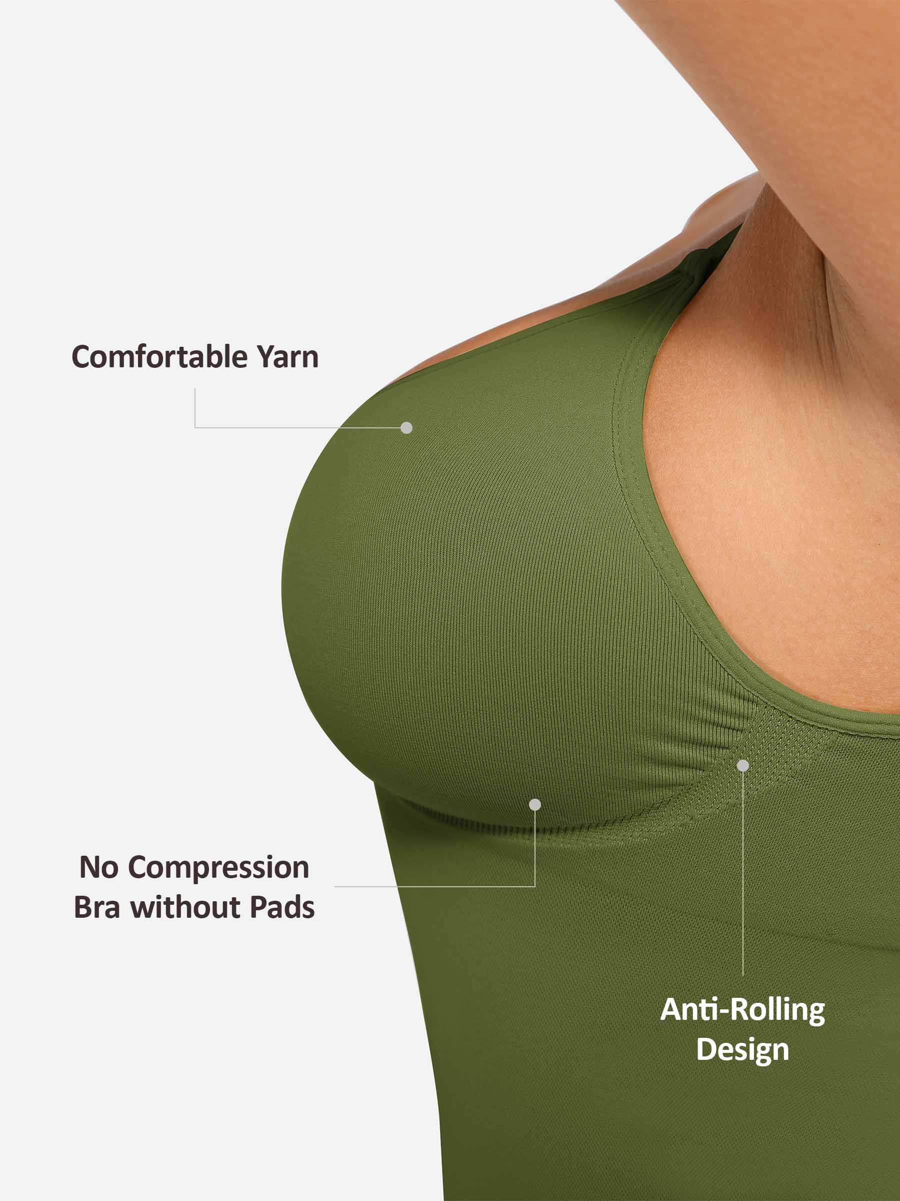 Shapevive Bust Support Waist and Abdomen Control Shape Tank Top Vest