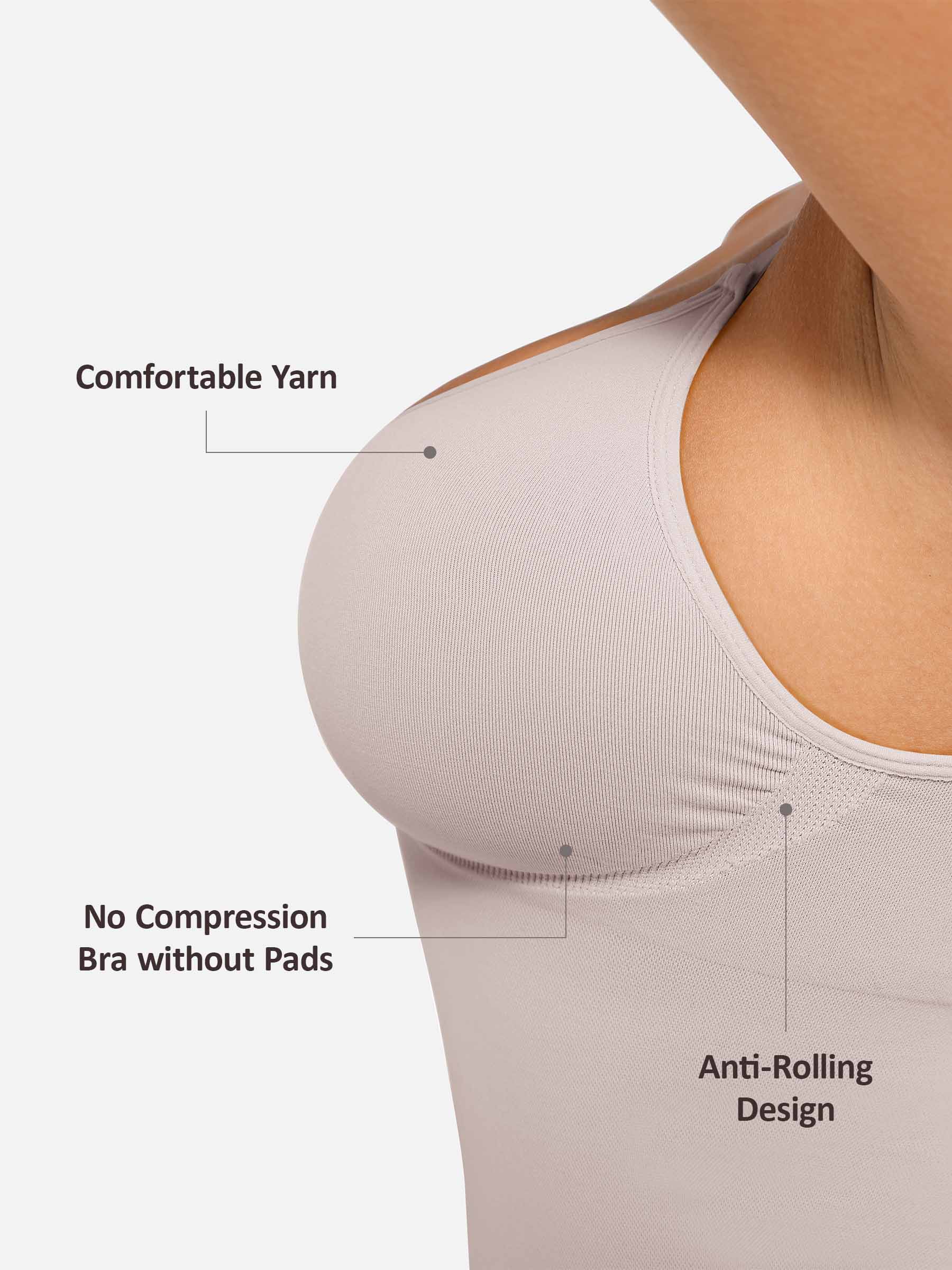 Shapevive Bust Support Waist and Abdomen Control Shape Tank Top Vest