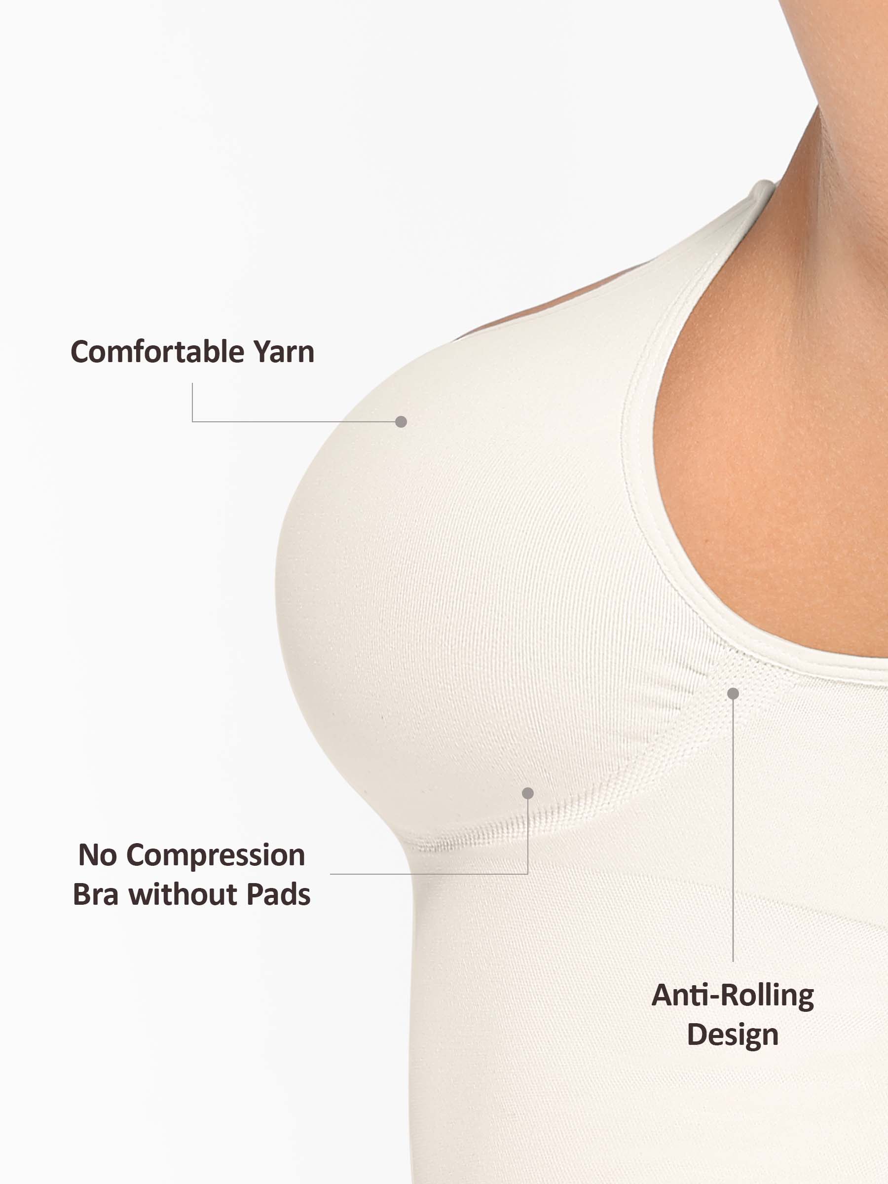 Shapevive Bust Support Waist and Abdomen Control Shape Tank Top Vest