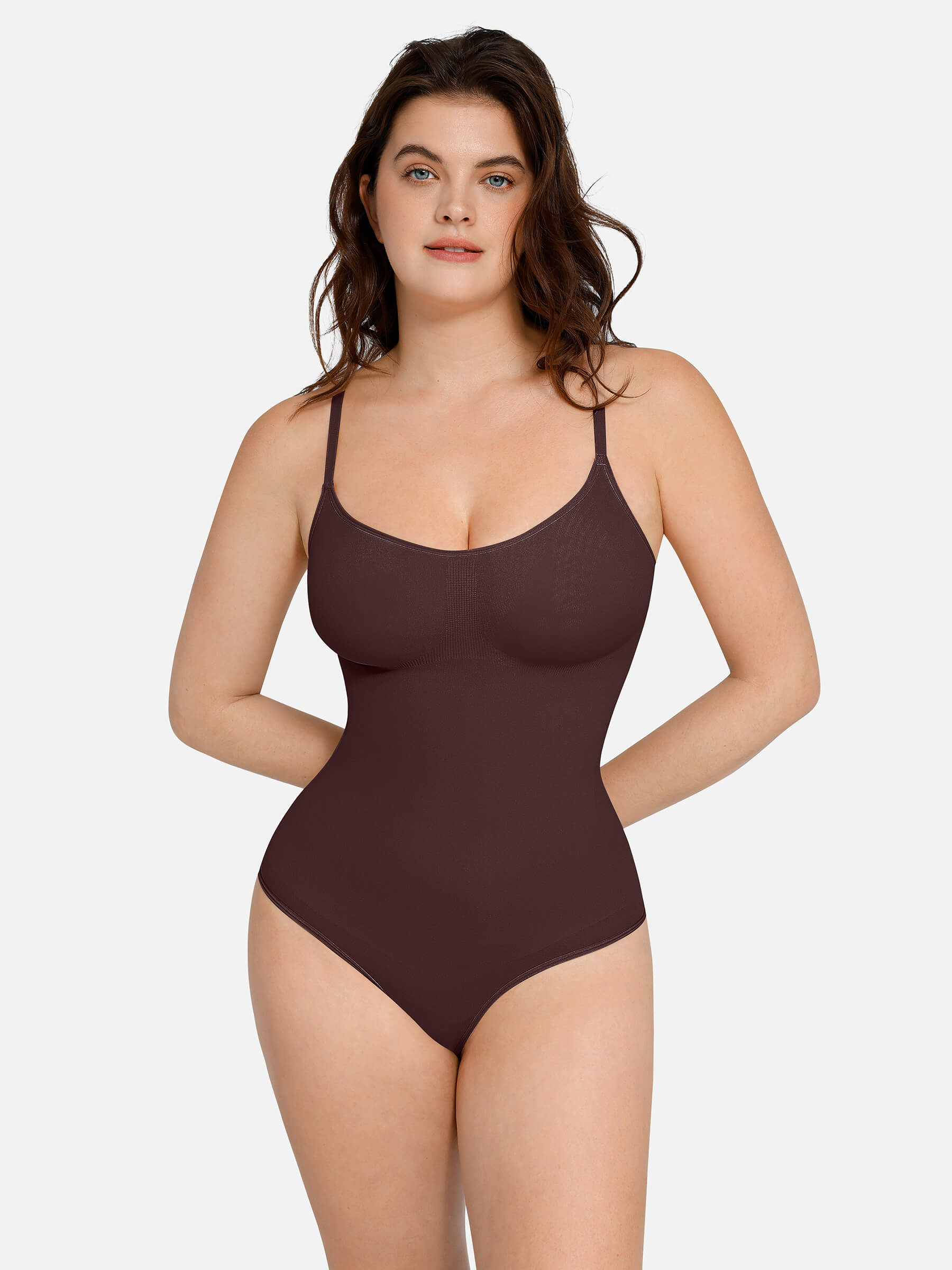 Shapevive Everyday Wear Seamless Thong Bodysuit