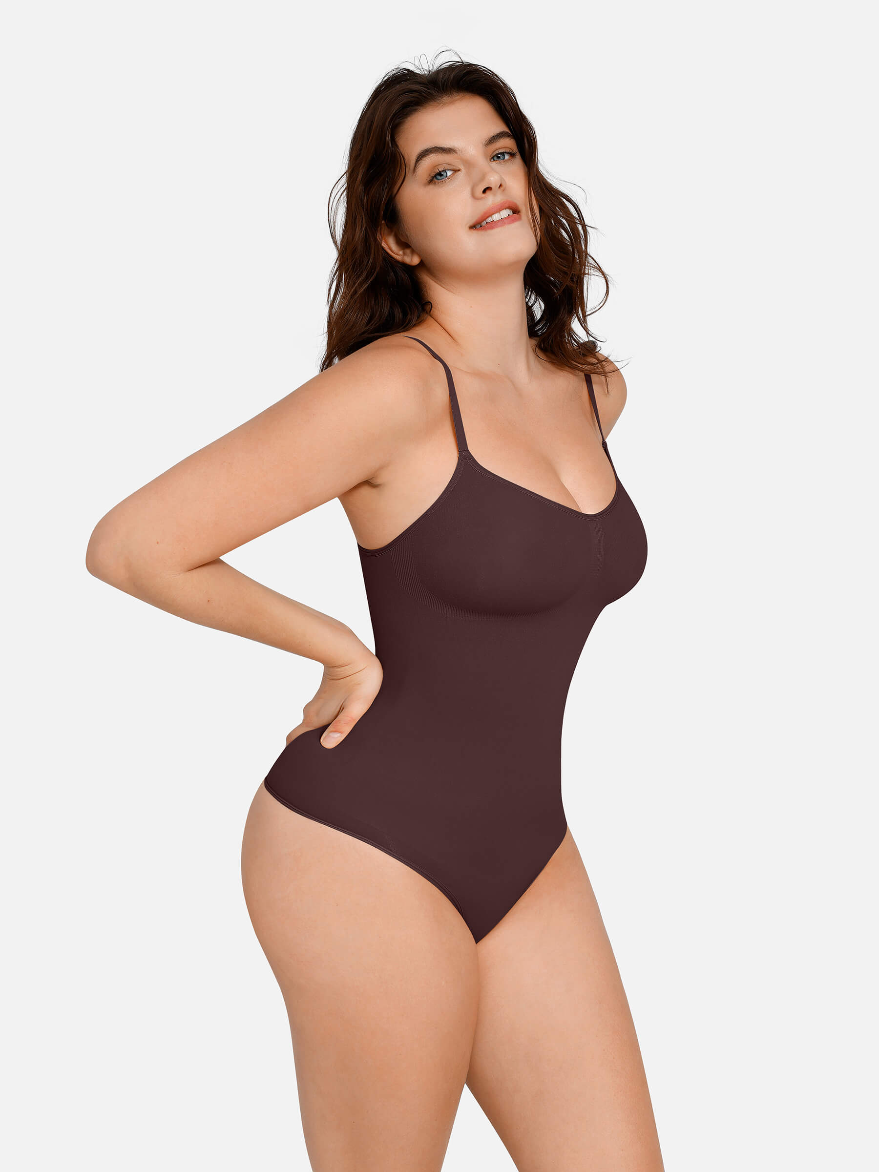 Shapevive Everyday Wear Seamless Thong Bodysuit