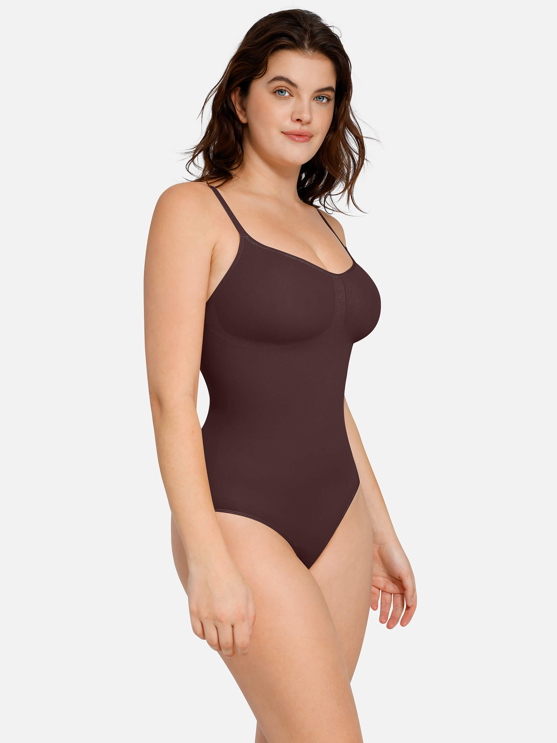 Shapevive Everyday Wear Seamless Thong Bodysuit