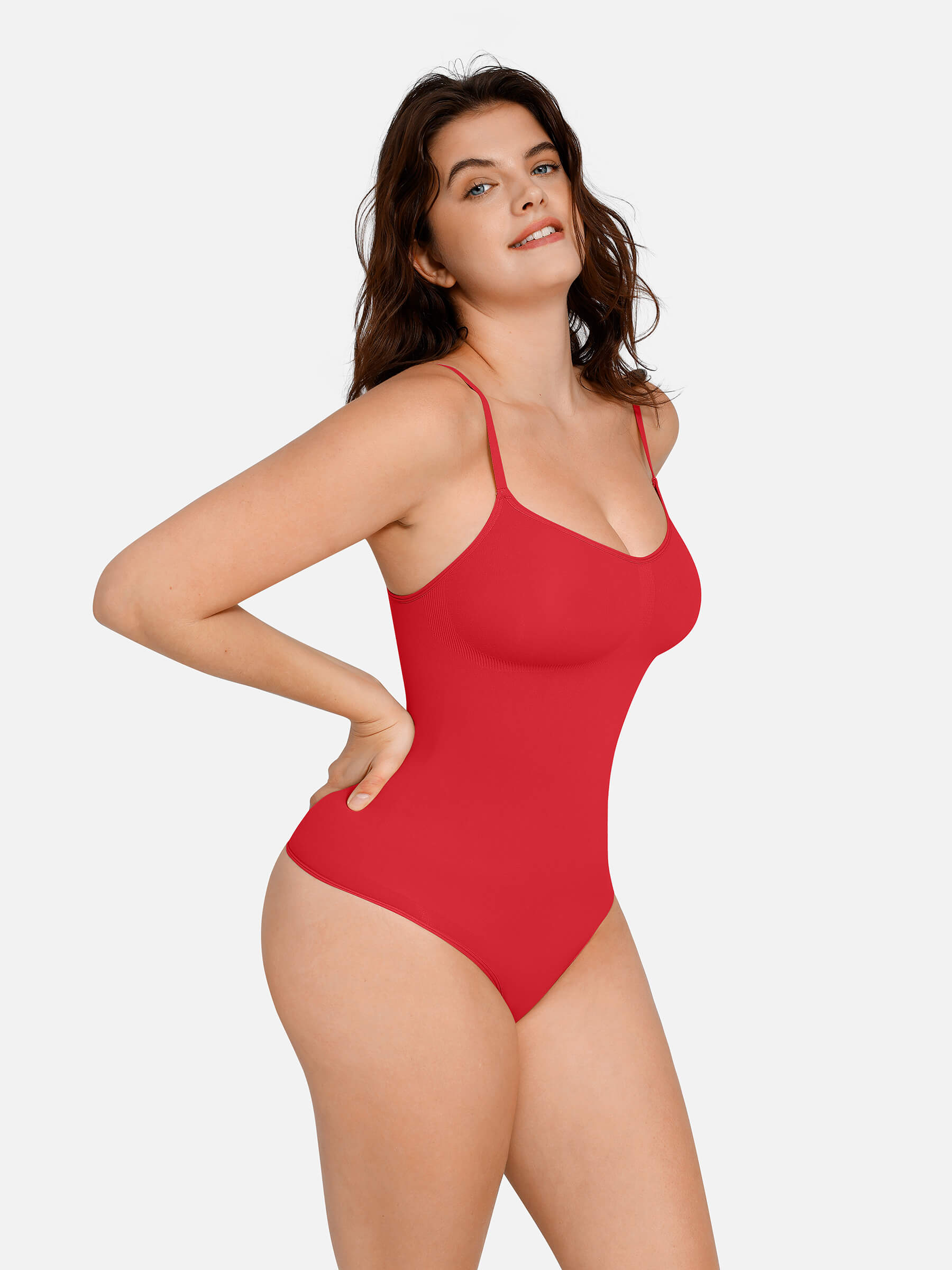 Shapevive Everyday Wear Seamless Thong Bodysuit