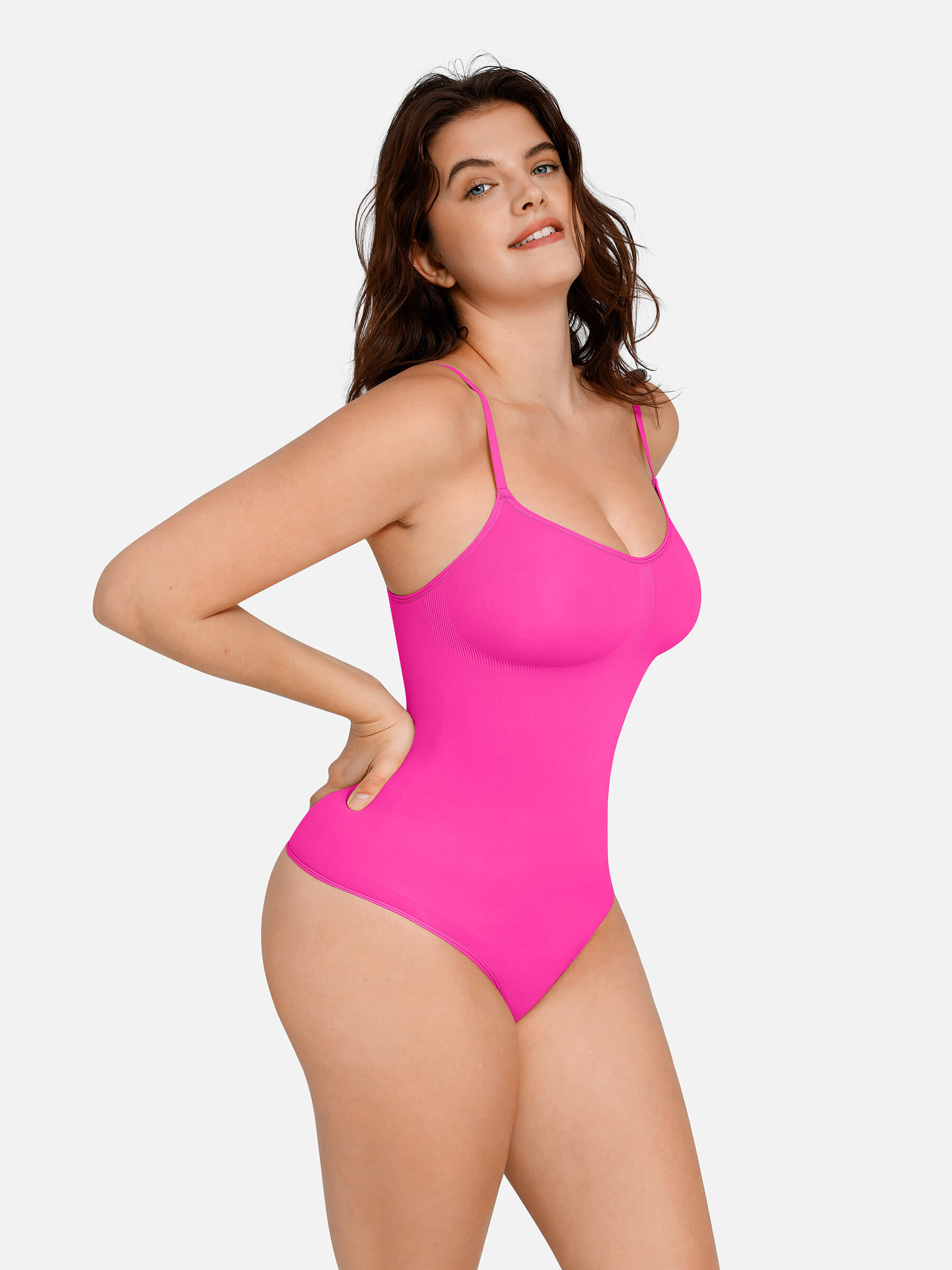 Shapevive Everyday Wear Seamless Thong Bodysuit