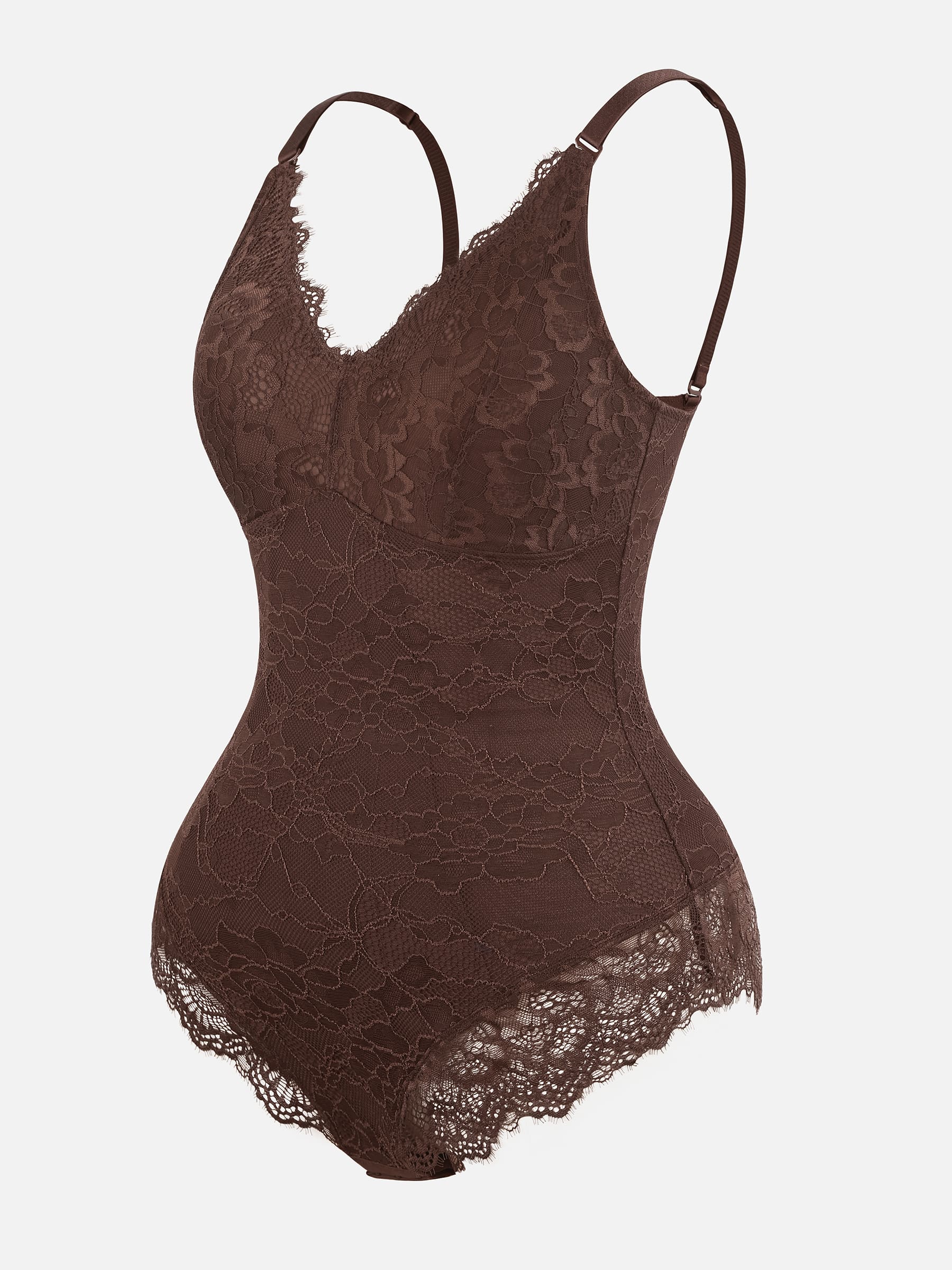 Shapevive Low-back Ultra-versatile Lace Bodysuit