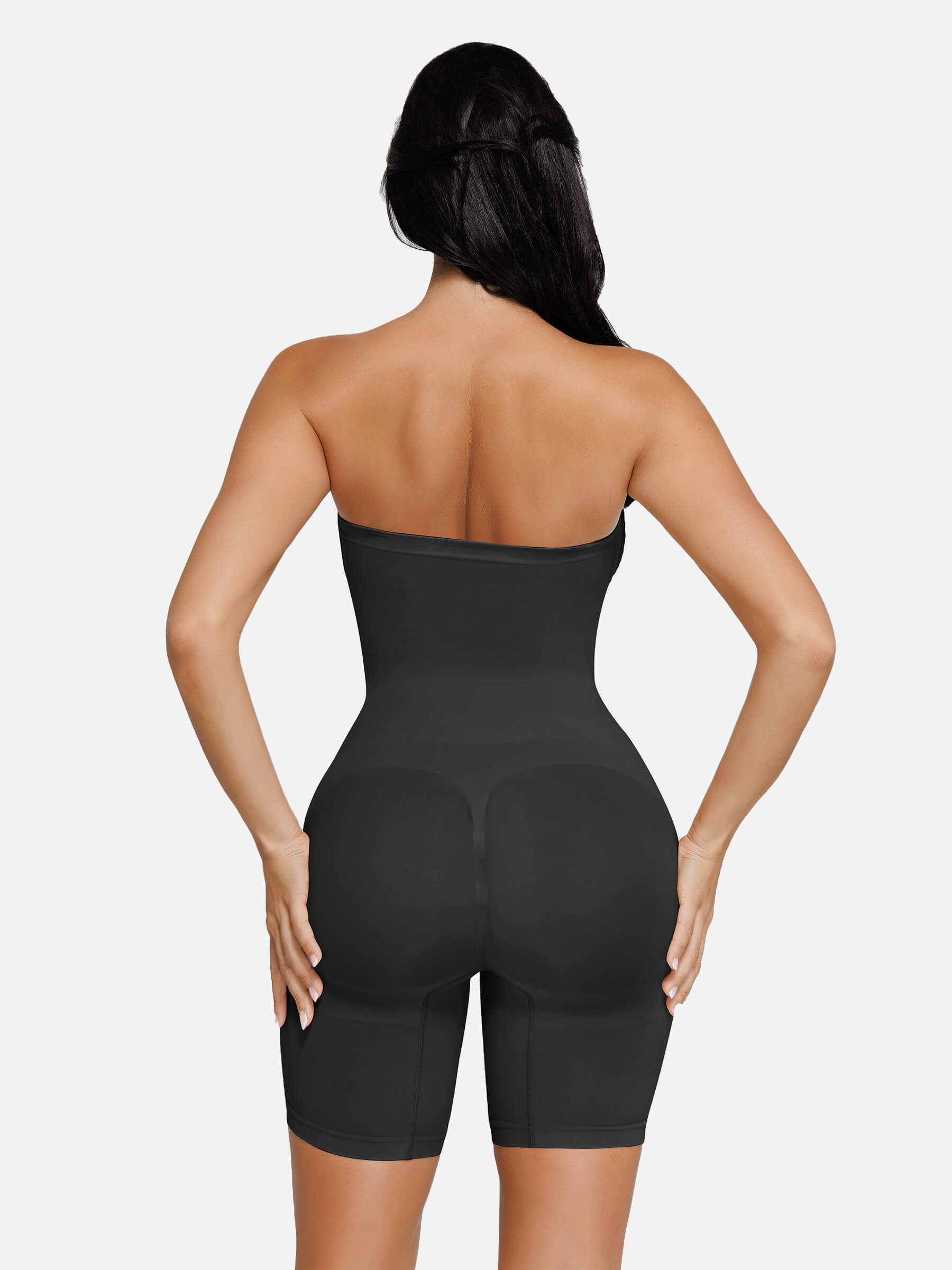 Shapevive Seamless Strapless Bodysuit with Removable Straps