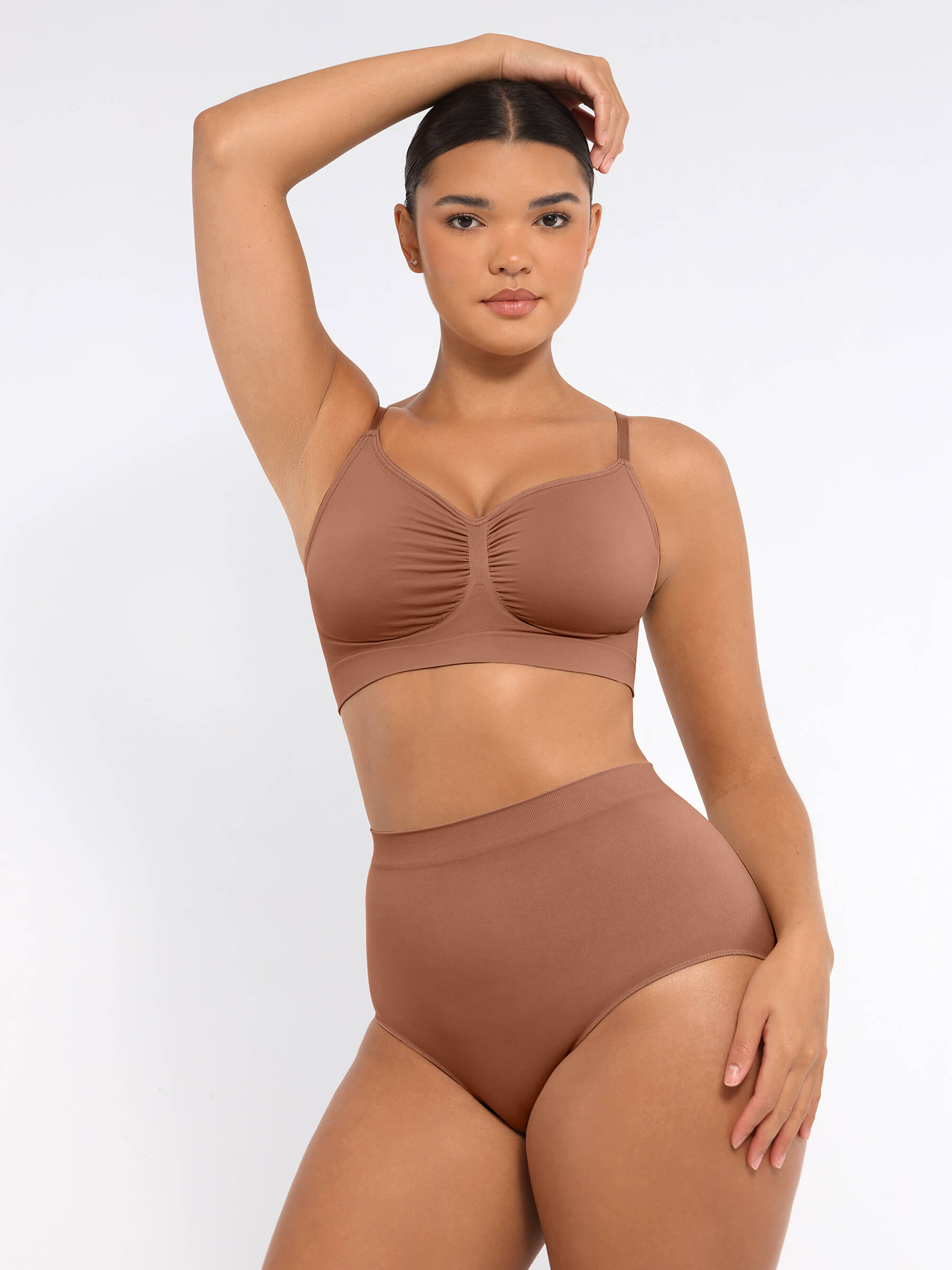 Shapevive Wireless Bra & Seamless Tummy Control Brief Set
