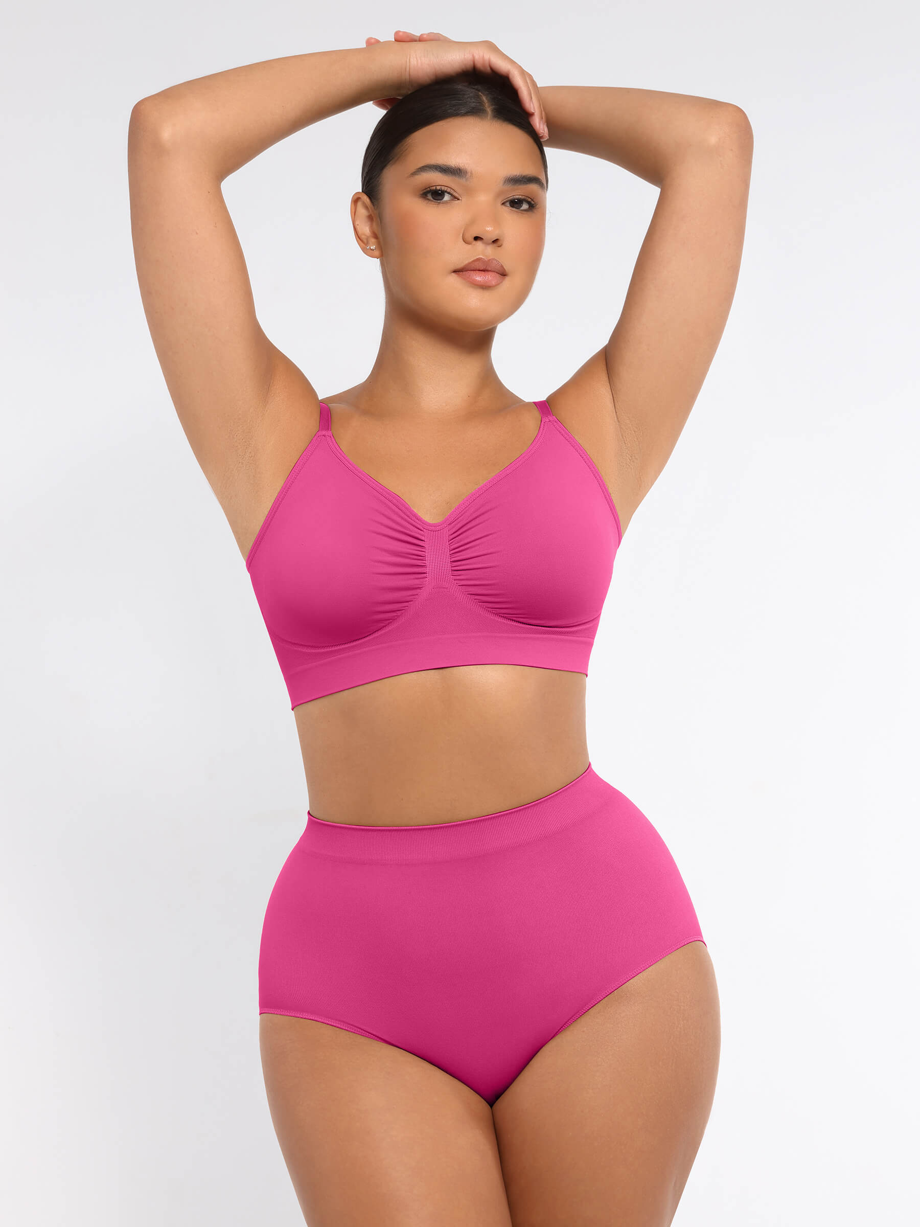 Shapevive Wireless Bra & Seamless Tummy Control Brief Set