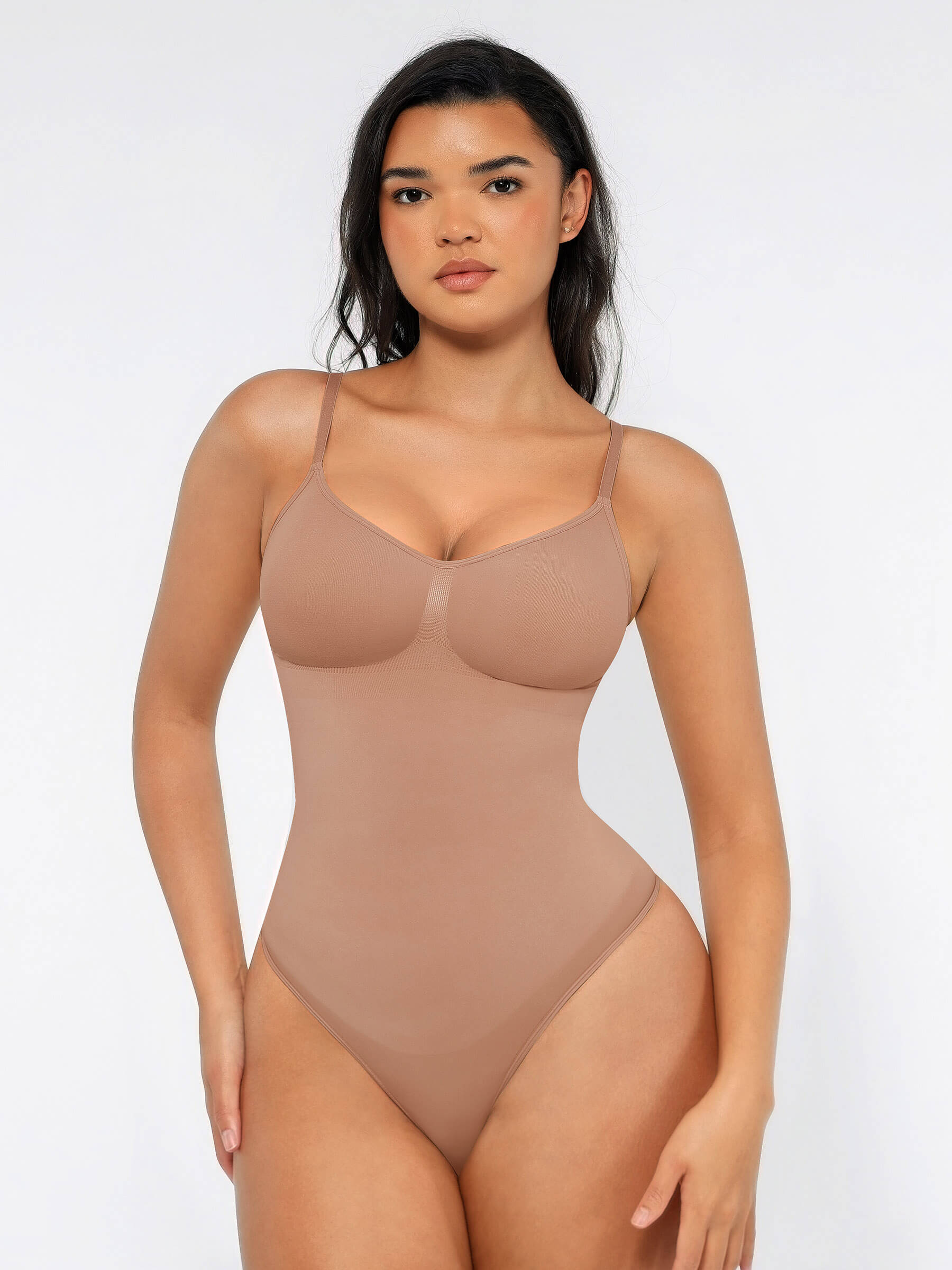 Shapevive 3-Pack Tummy Control Seamless Bodysuit Bundle