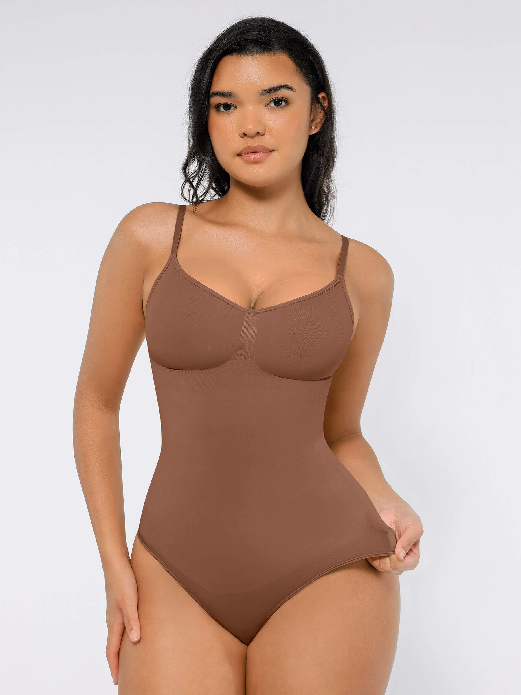 Shapevive 3-Pack Tummy Control Seamless Bodysuit Bundle