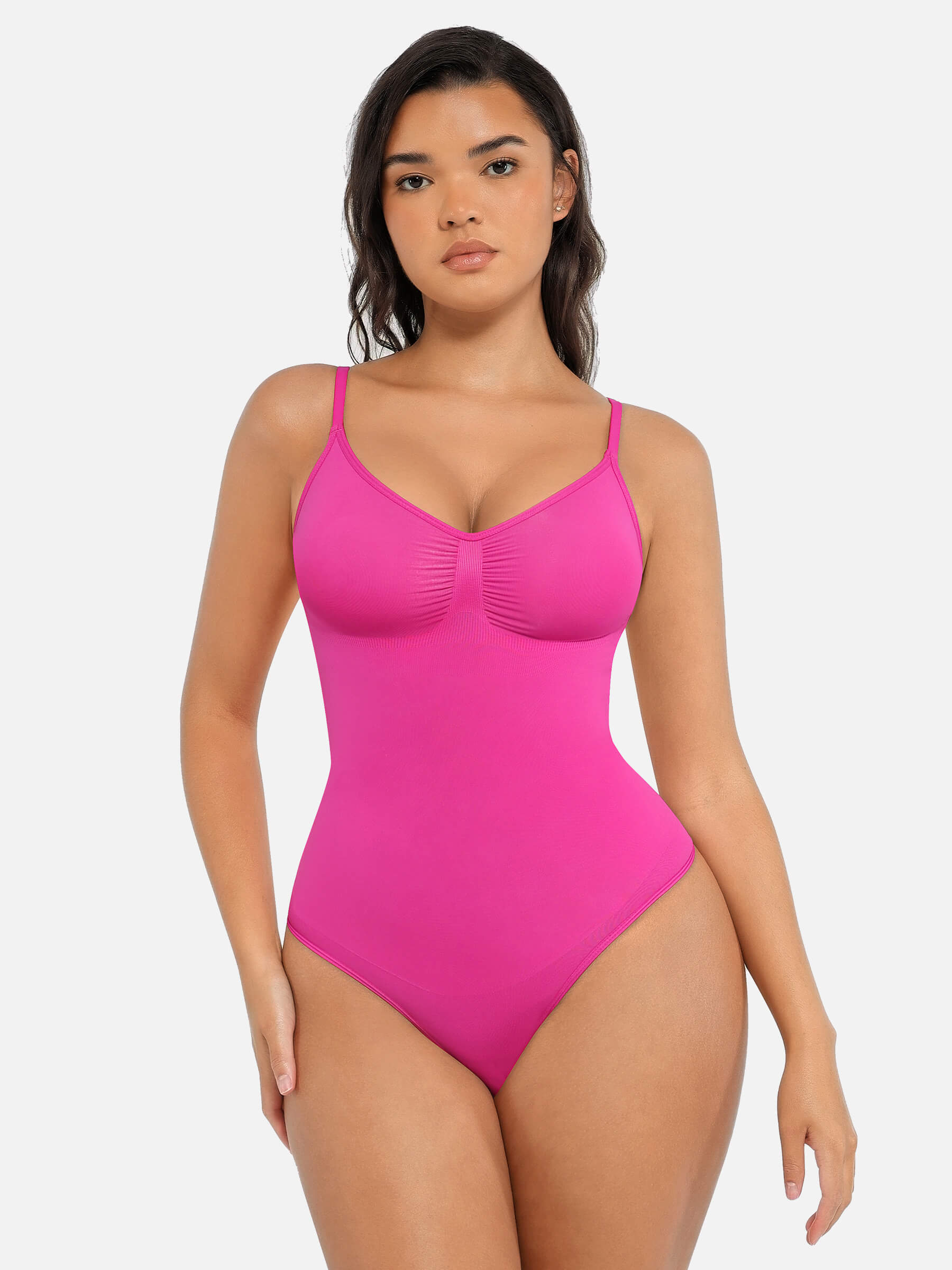 Shapevive 3-Pack Tummy Control Seamless Bodysuit Bundle