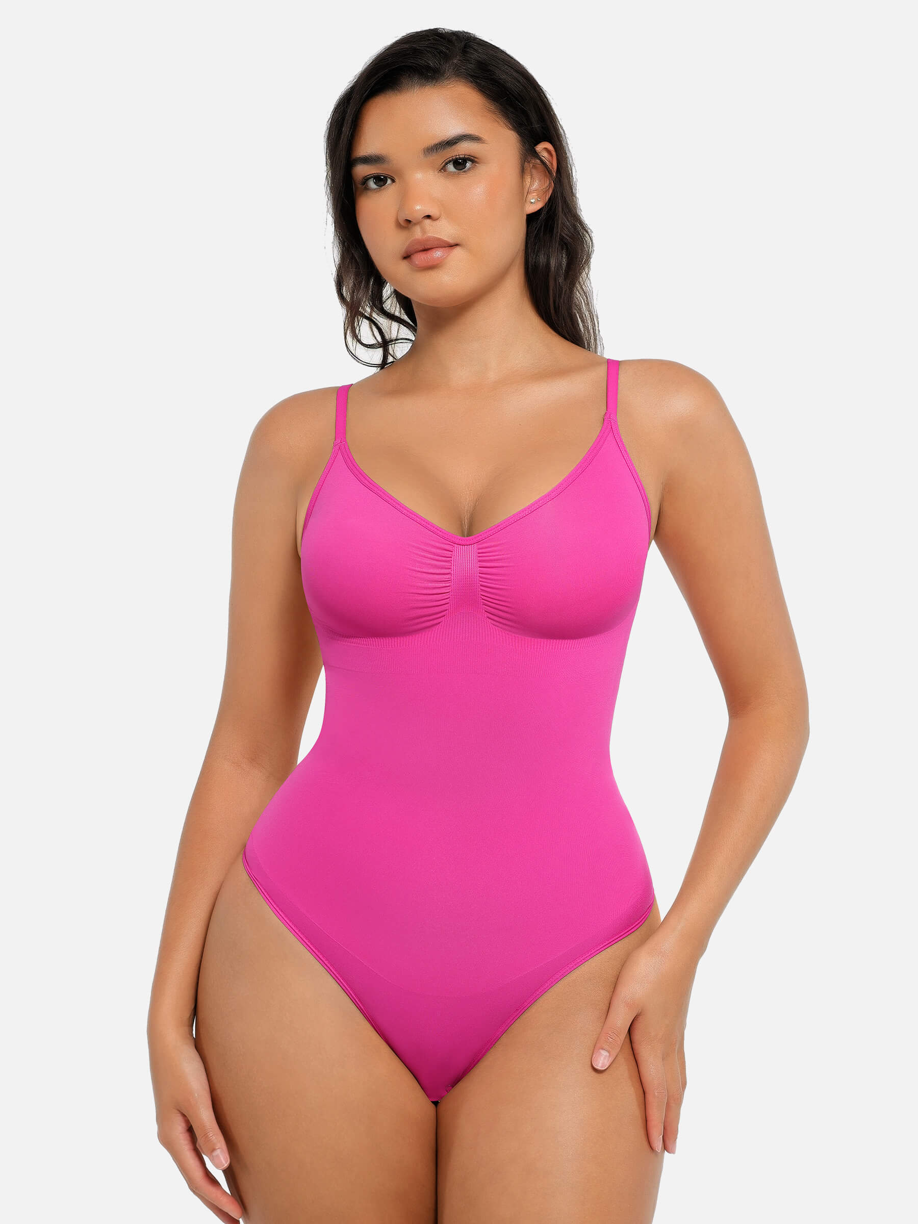 Shapevive 3-Pack Tummy Control Seamless Bodysuit Bundle