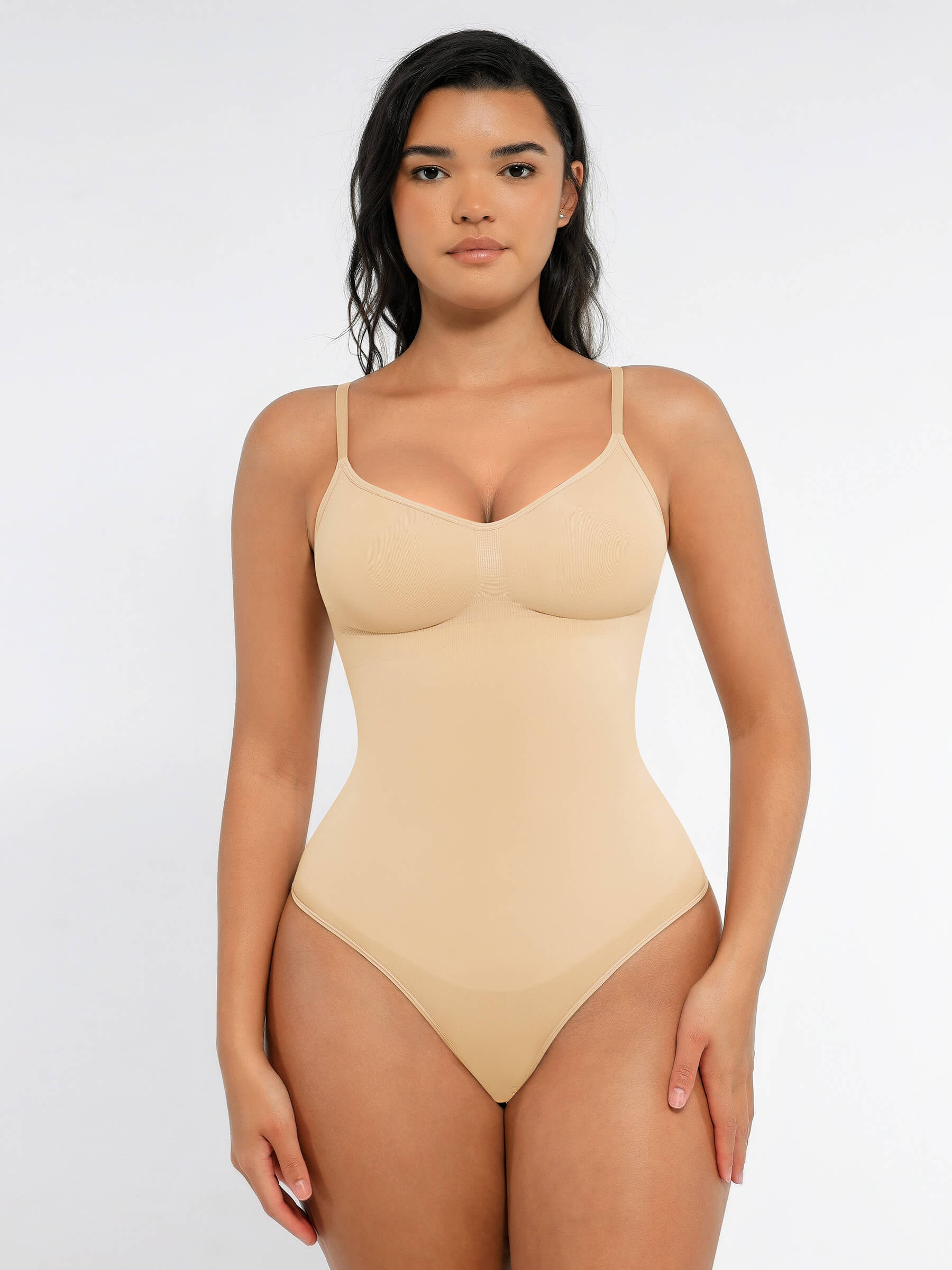 Shapevive 3-Pack Tummy Control Seamless Bodysuit Bundle