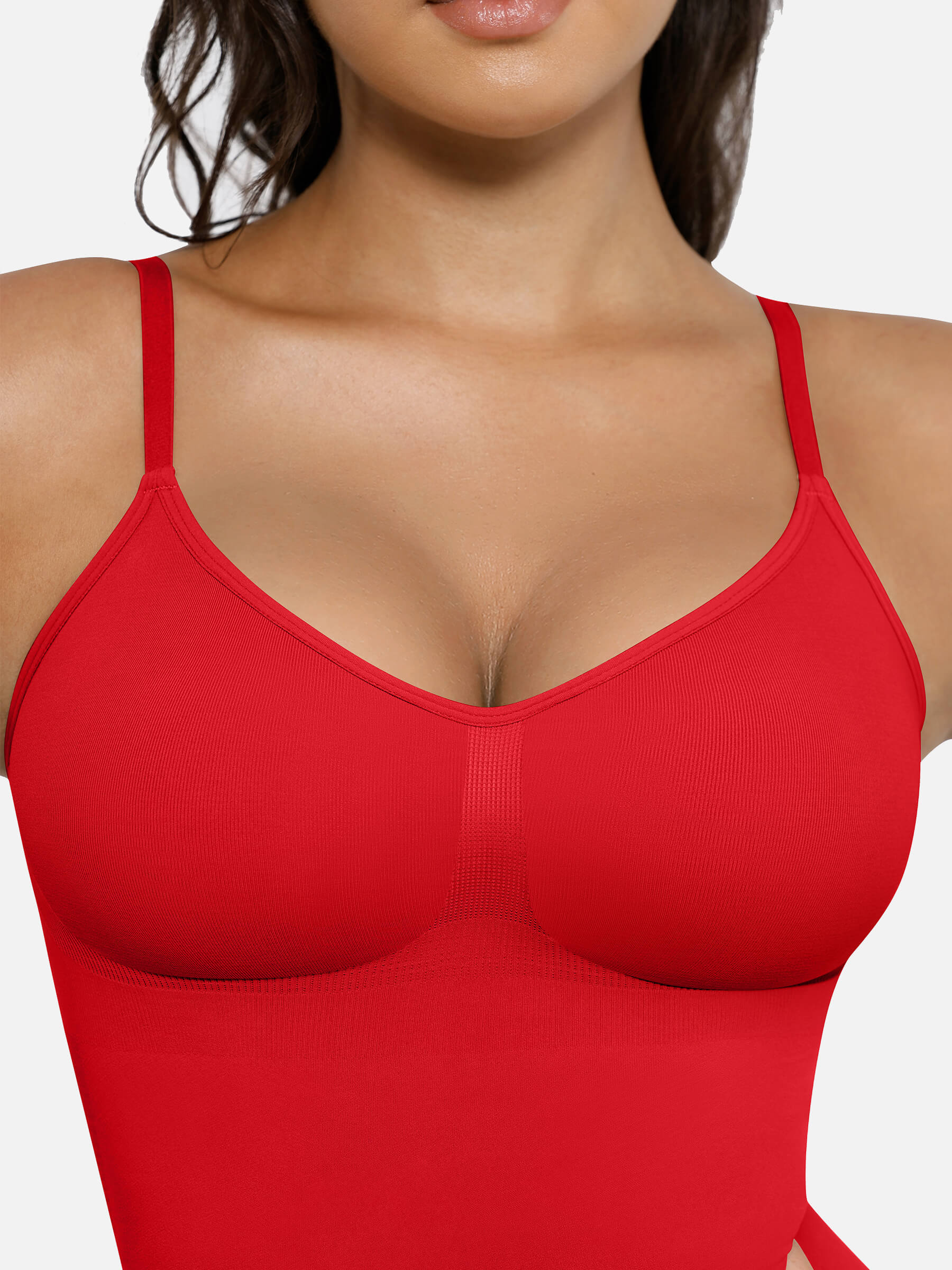 Shapevive Tummy Control Seamless Thong Bodysuit