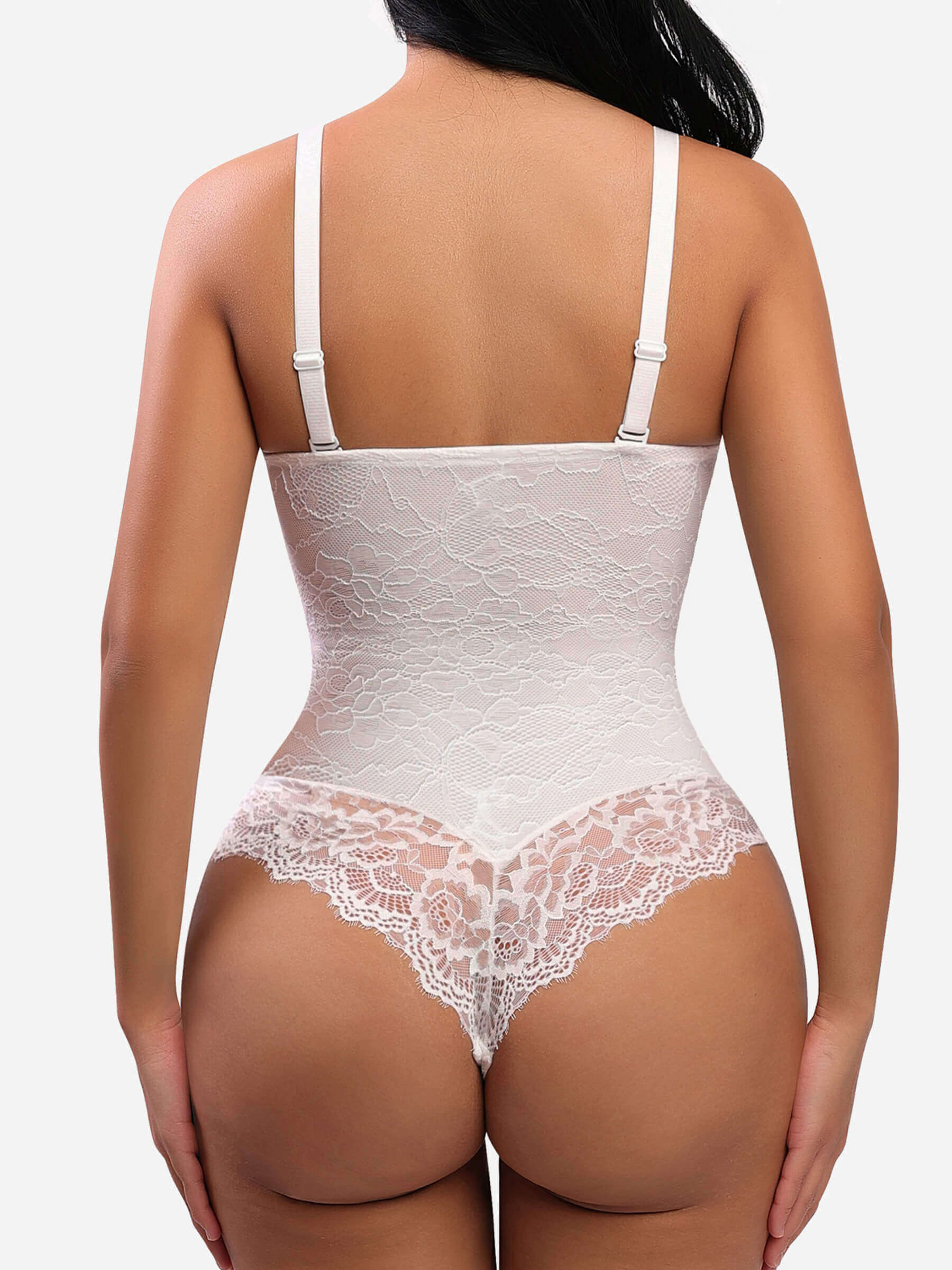 Shapevive Low-back Ultra-versatile Lace Bodysuit