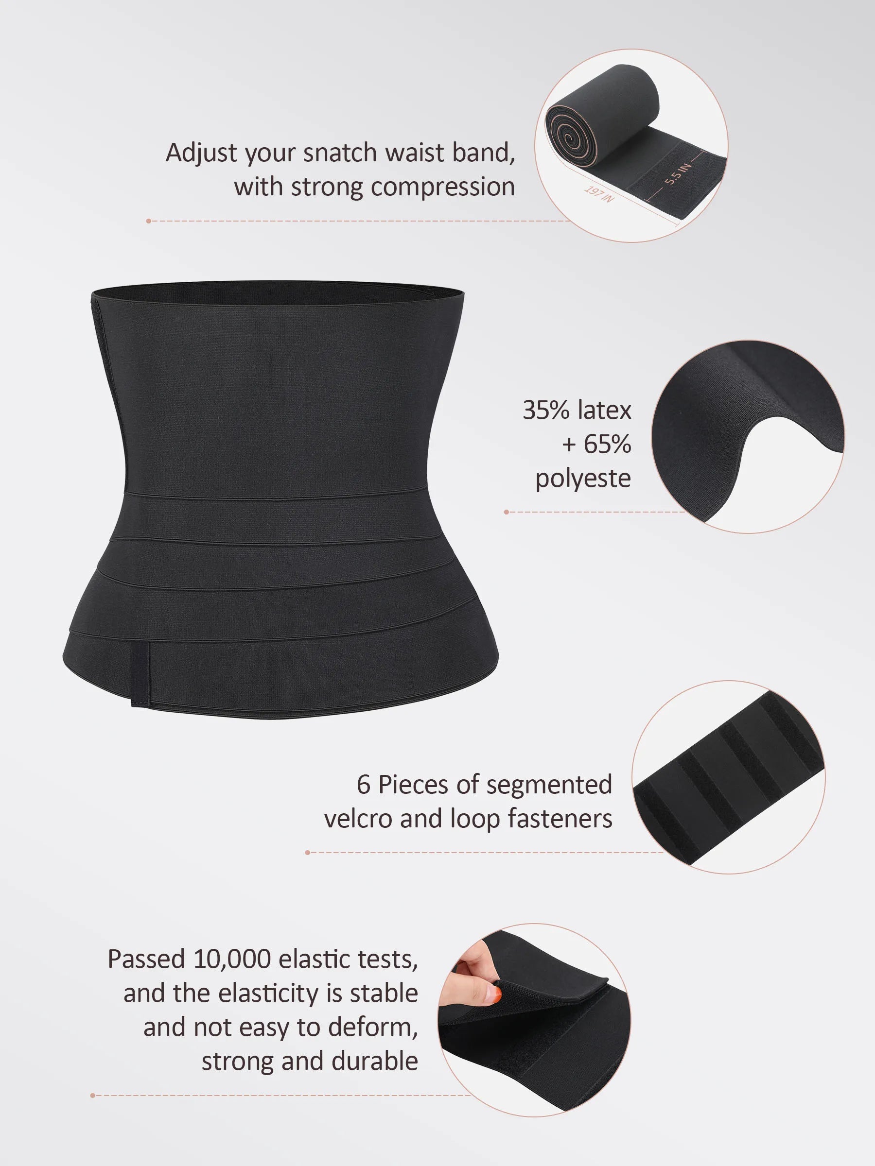 Shapevive Tummy Wrap Waist Trainer