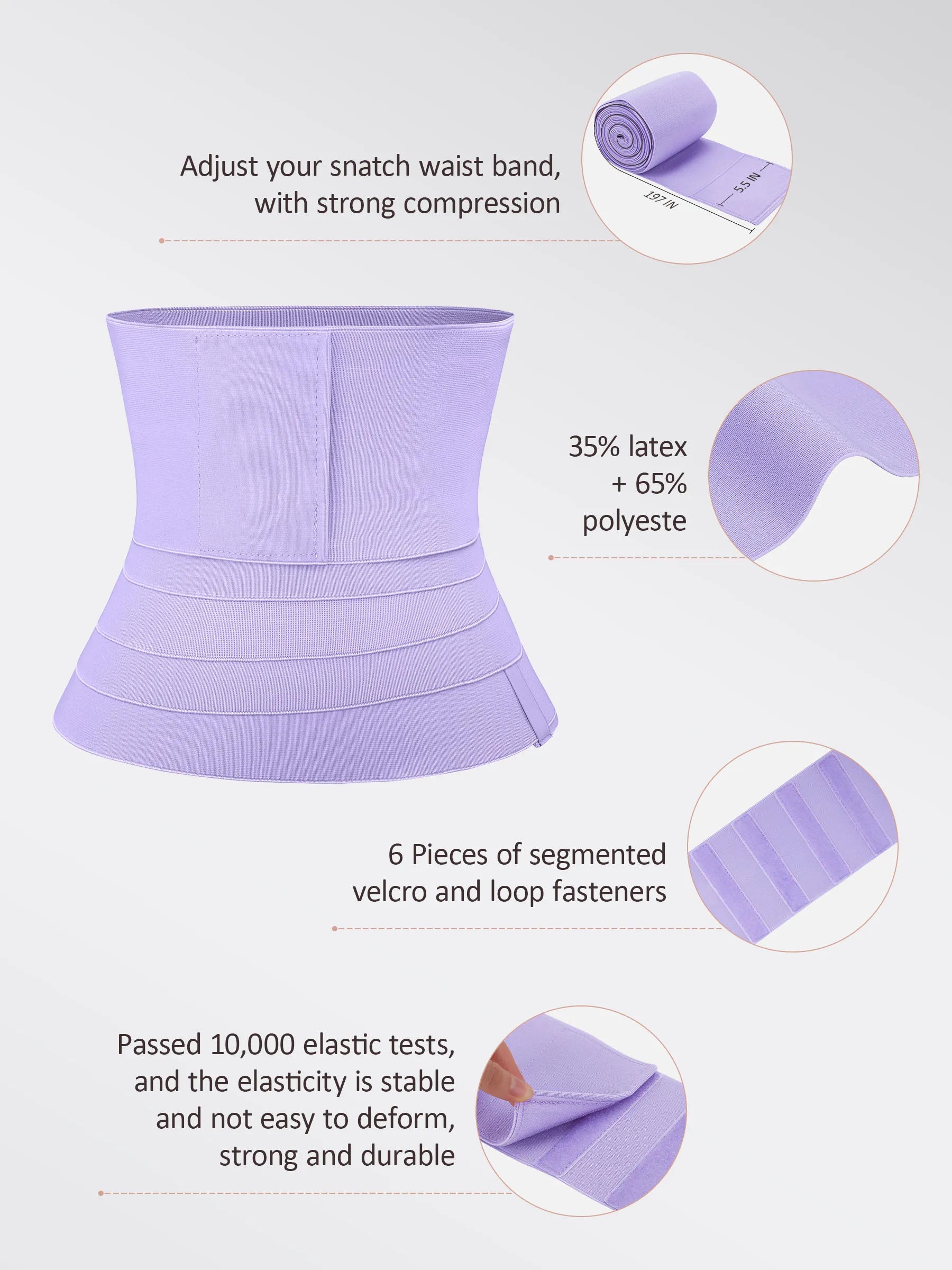 Shapevive Tummy Wrap Waist Trainer